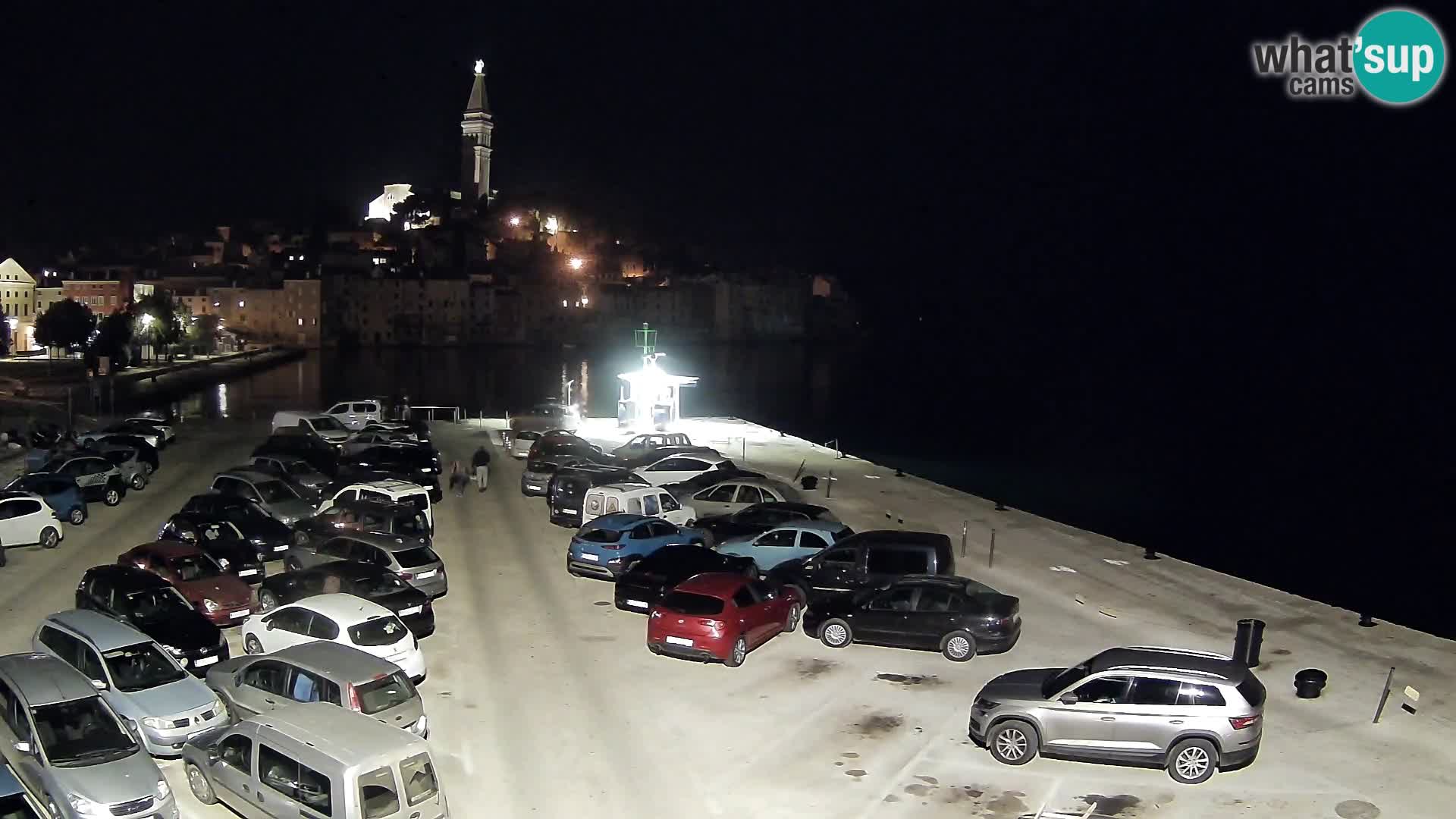 Webcam Rovinj panorama de la ciudad | Istria