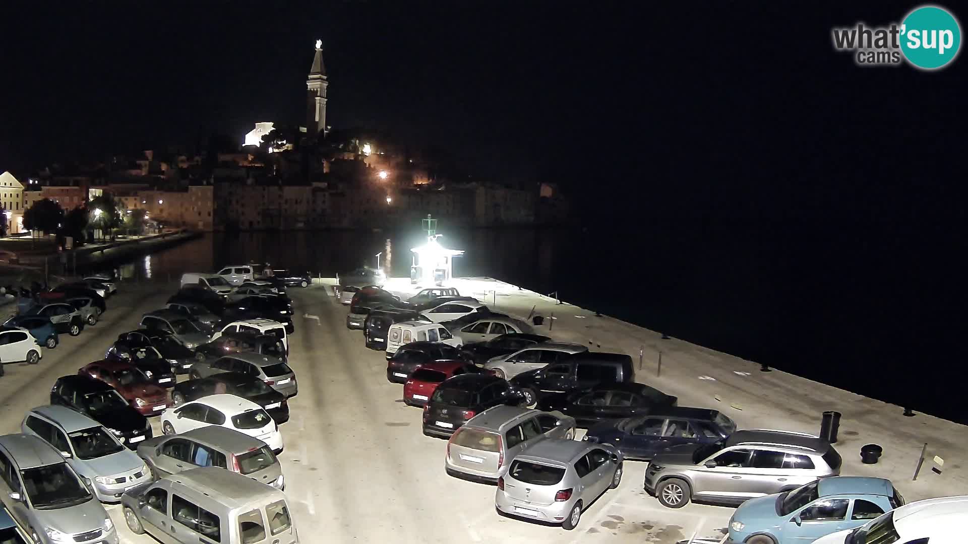 Webcam Rovinj panorama de la ciudad | Istria