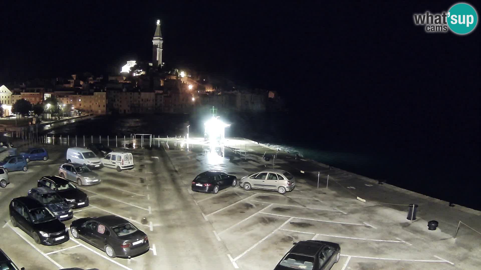 Webcam Rovinj panorama de la ciudad | Istria