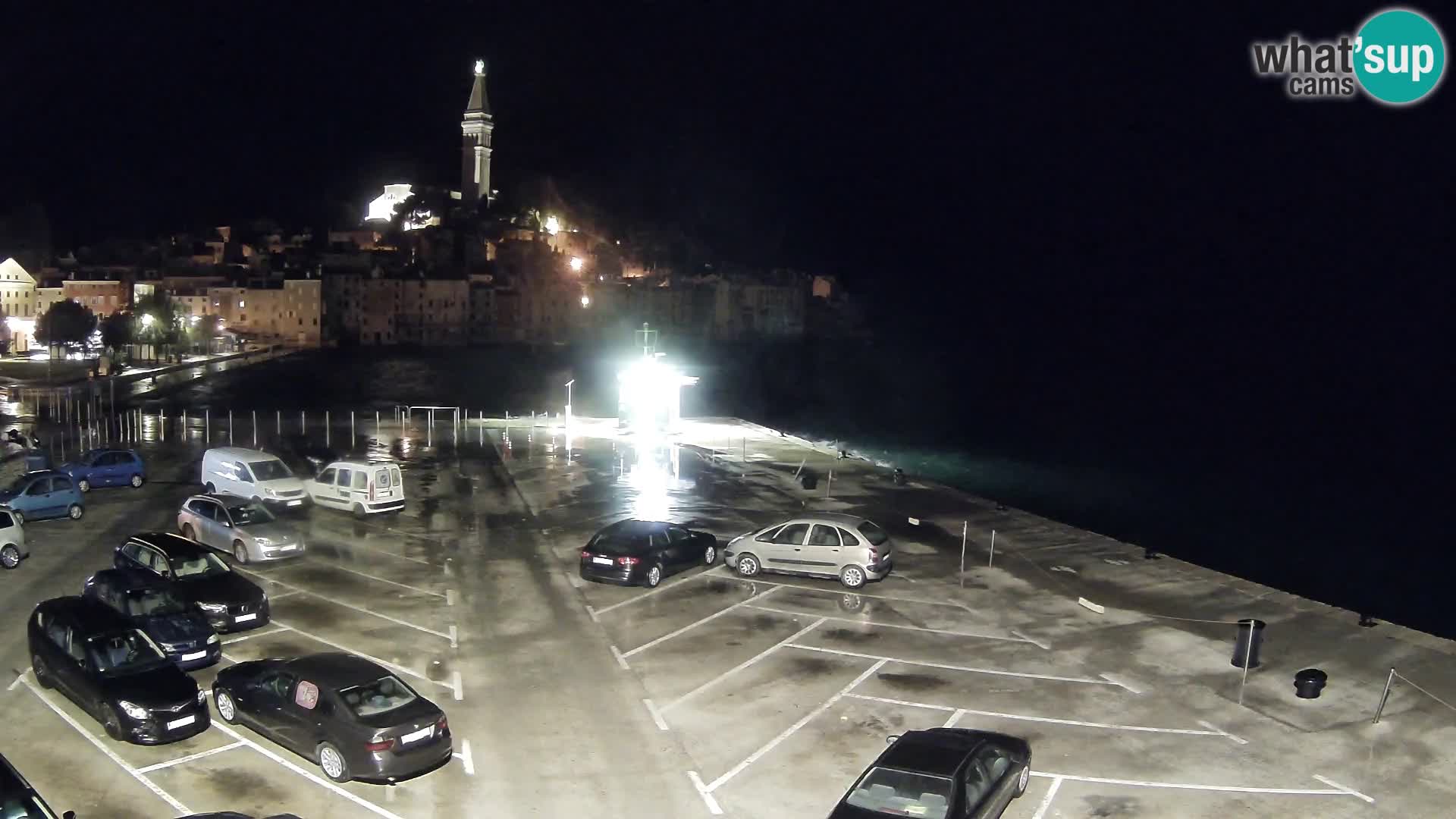 Webcam Rovinj panorama de la ciudad | Istria