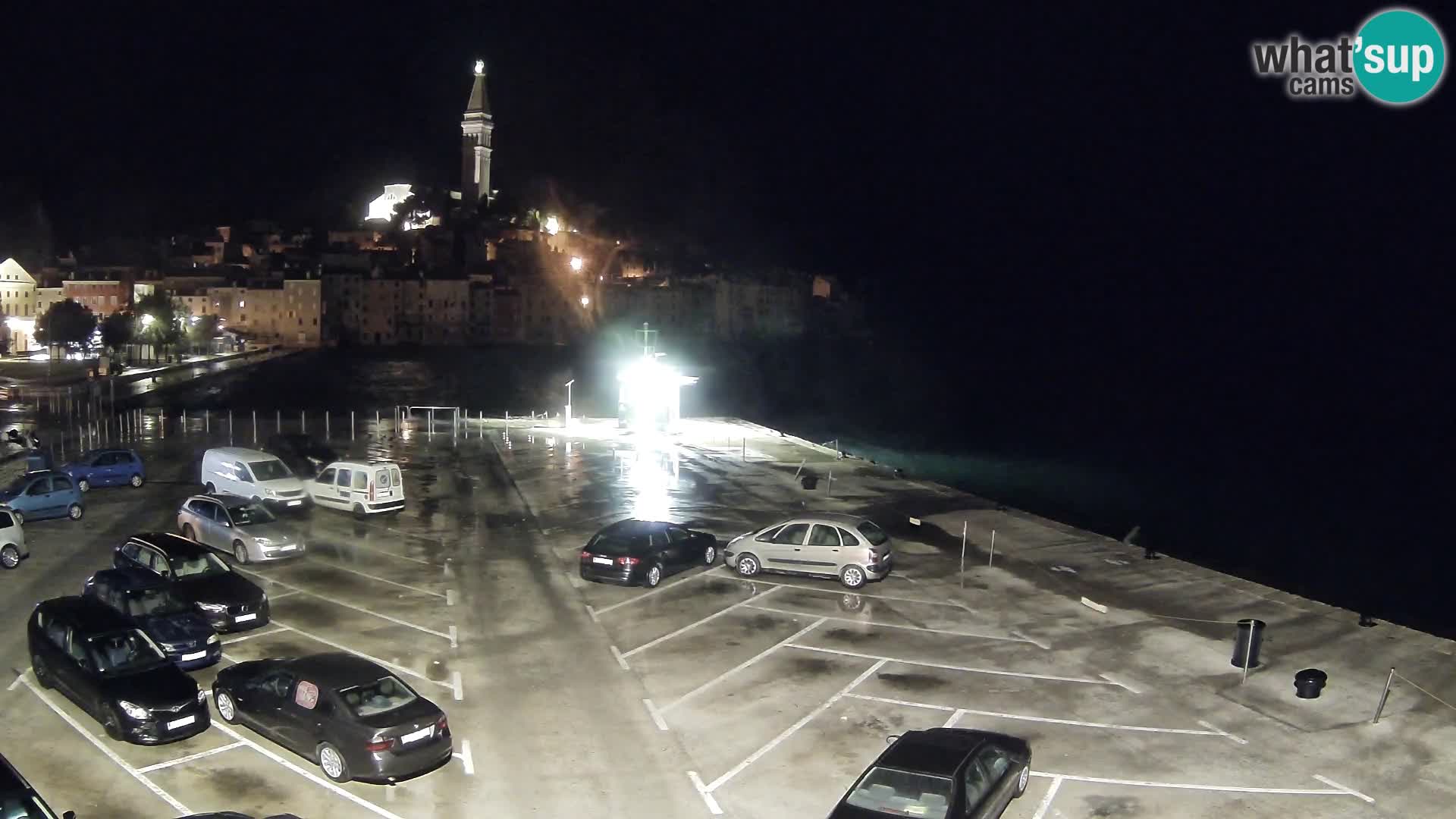 Webcam Rovinj panorama de la ciudad | Istria