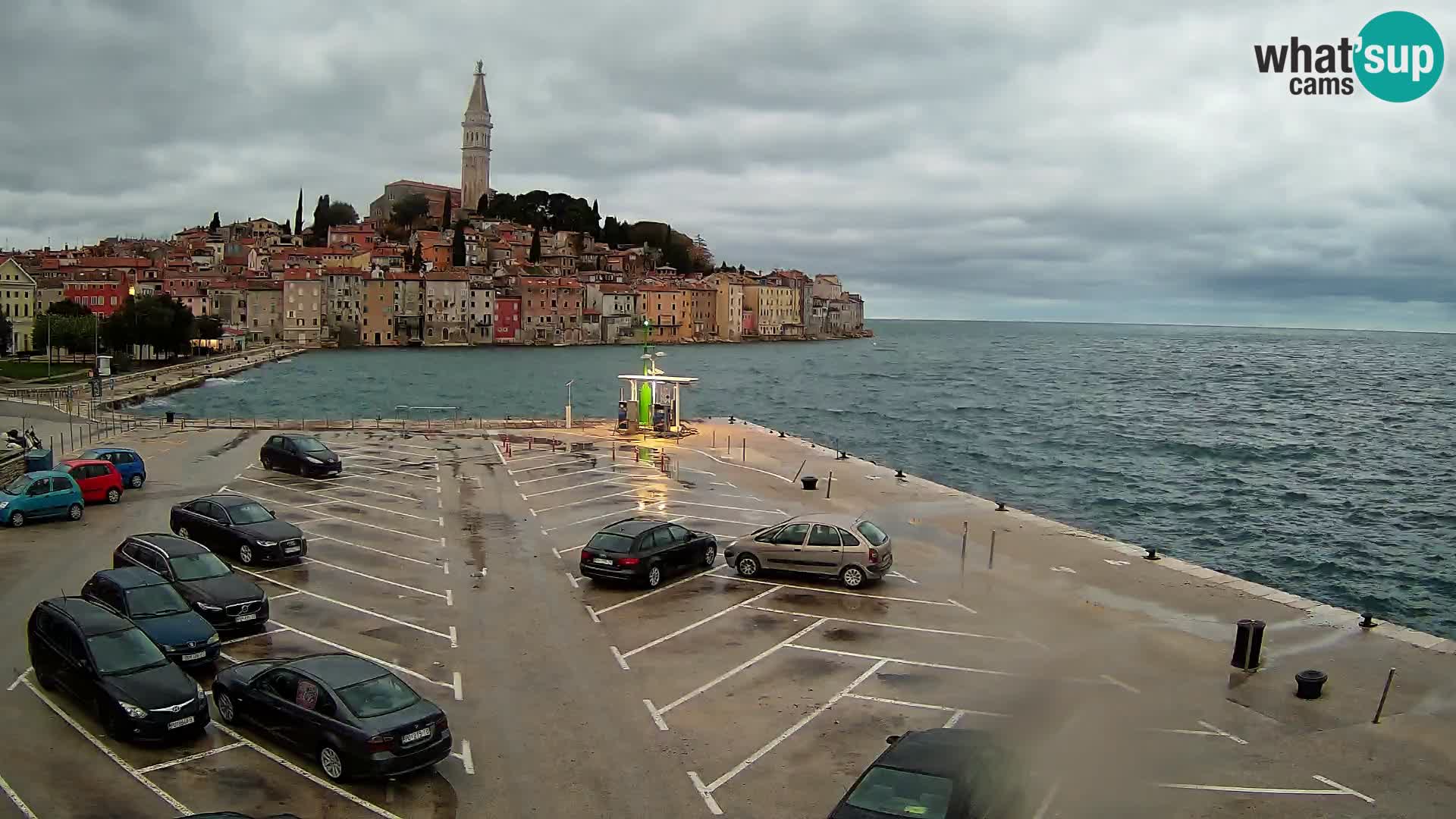 Webcam Rovinj panorama de la ciudad | Istria