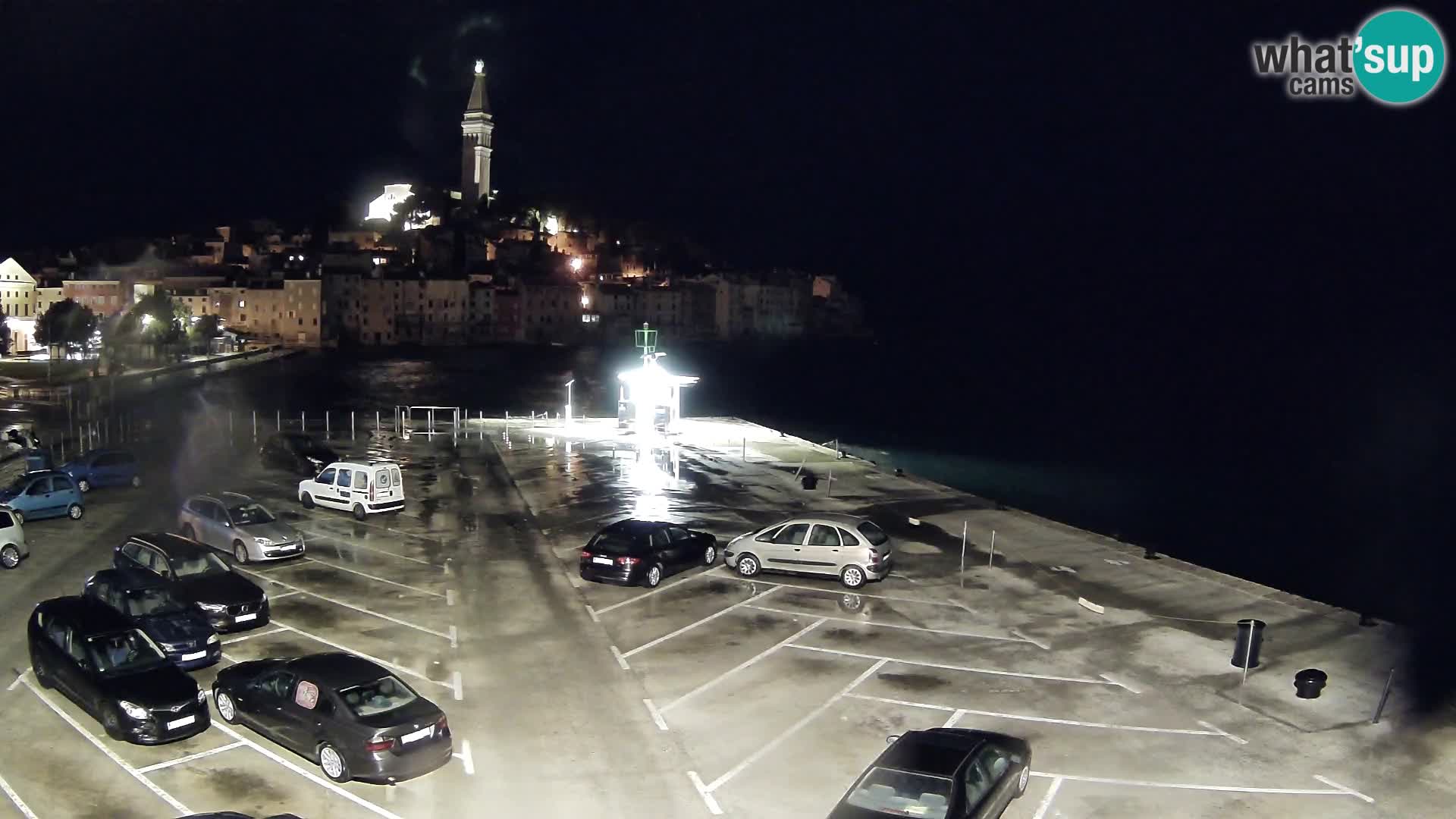 Webcam Rovinj panorama de la ciudad | Istria