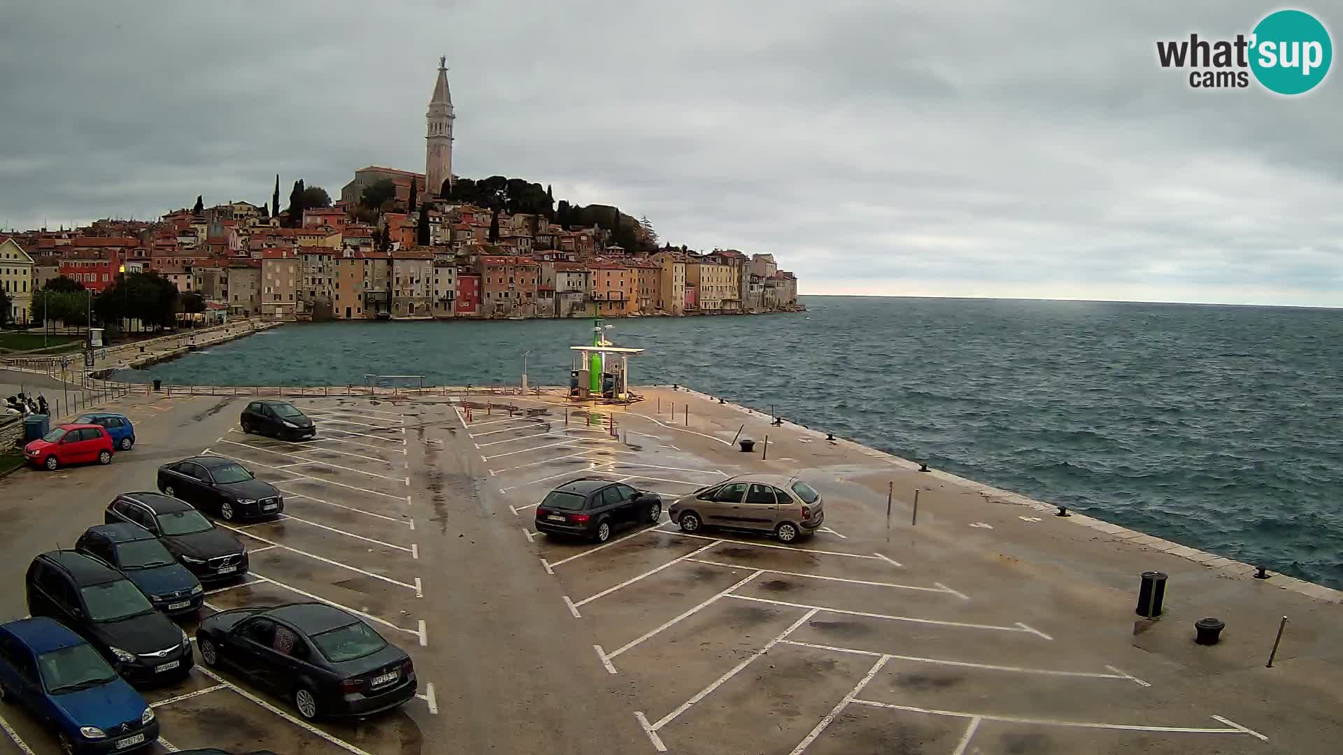 Webcam Rovinj panorama de la ciudad | Istria