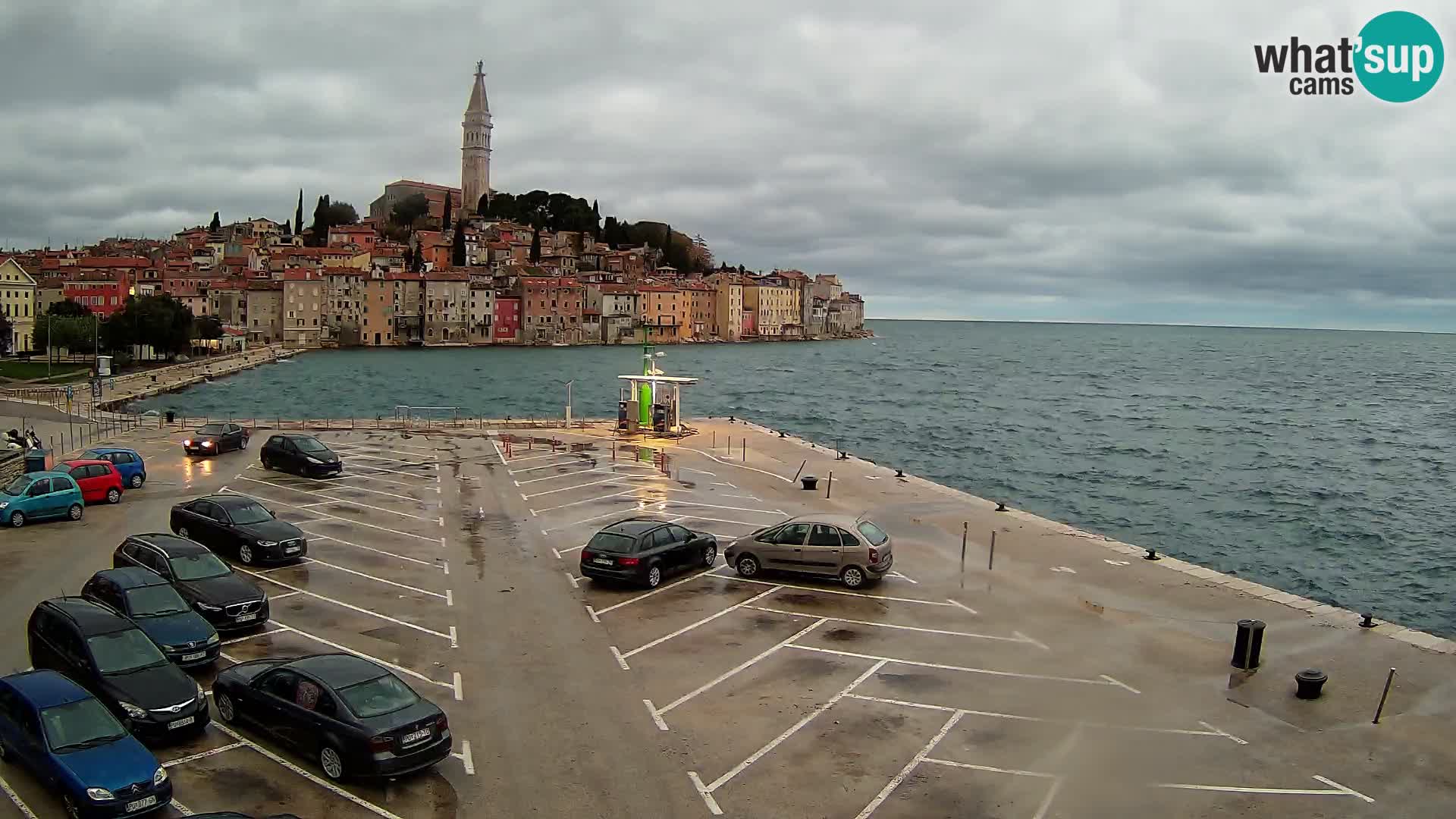 Webcam Rovinj panorama de la ciudad | Istria