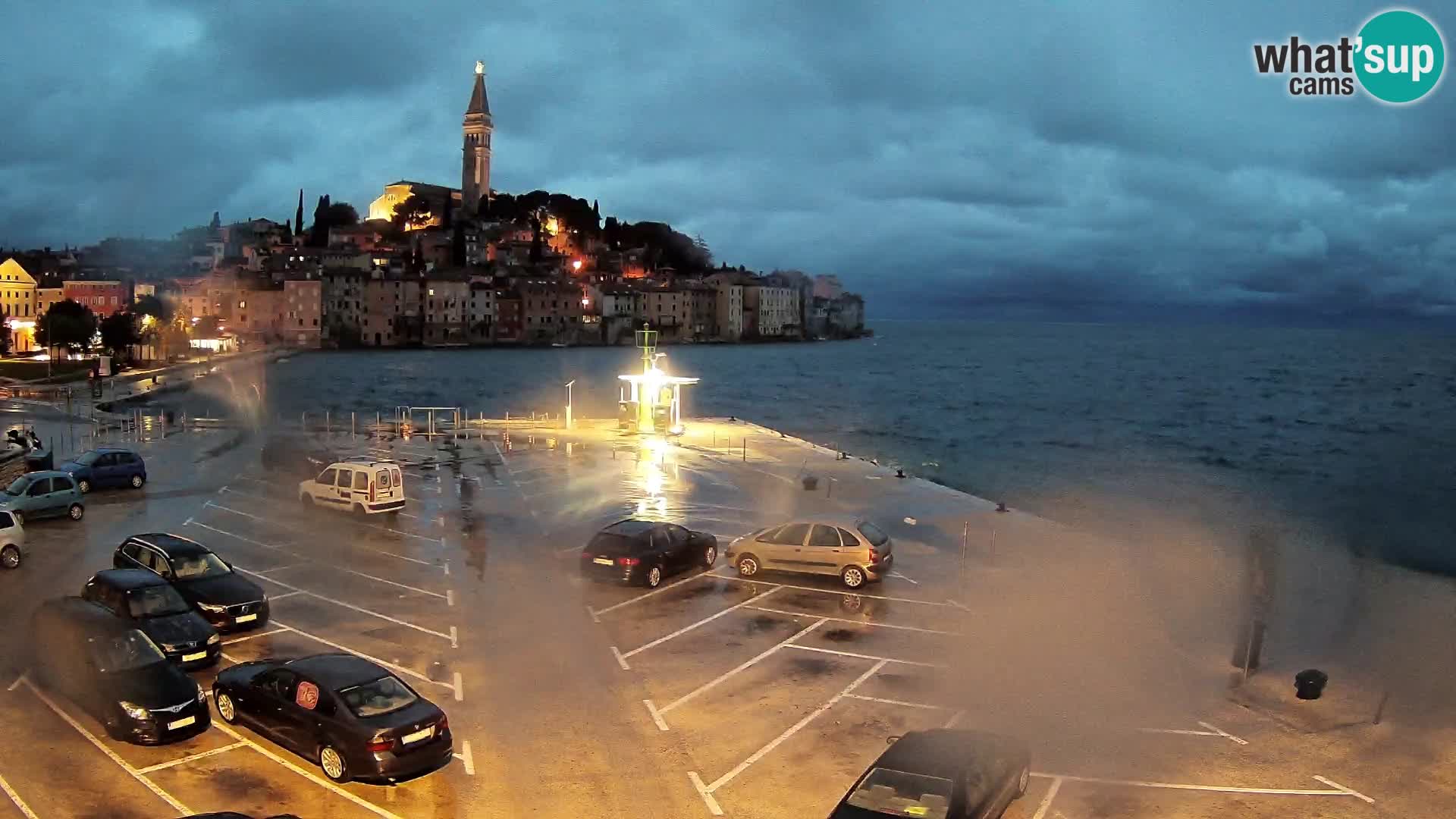 Web kamera Rovinj panorama grada