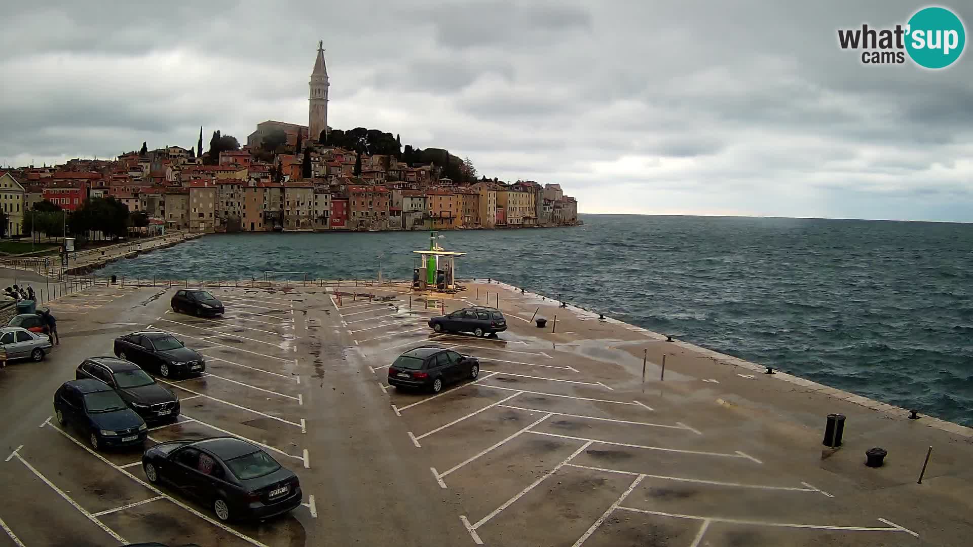 Webcam Rovinj panorama de la ciudad | Istria