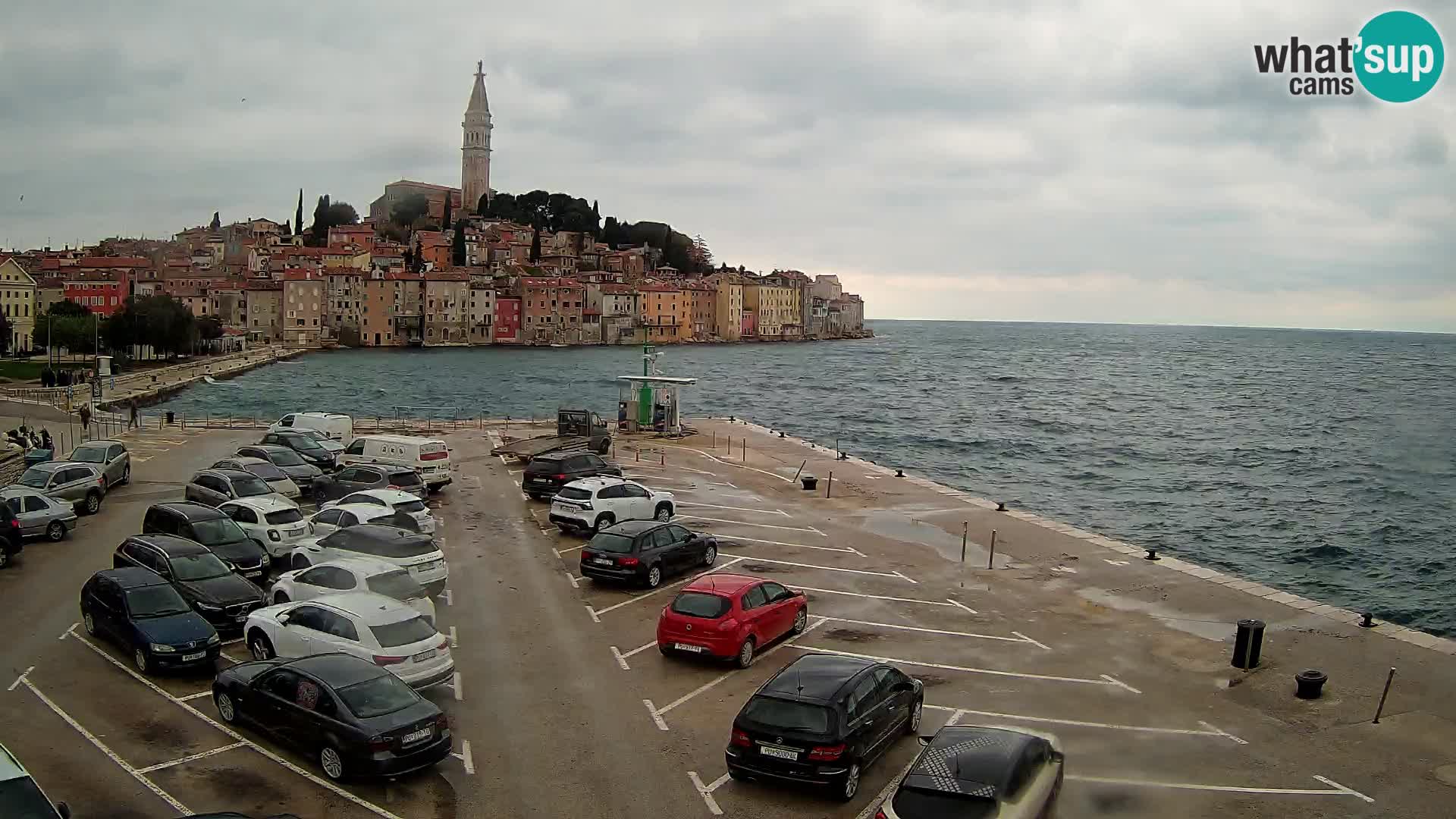 Webcam Rovinj panorama de la ciudad | Istria