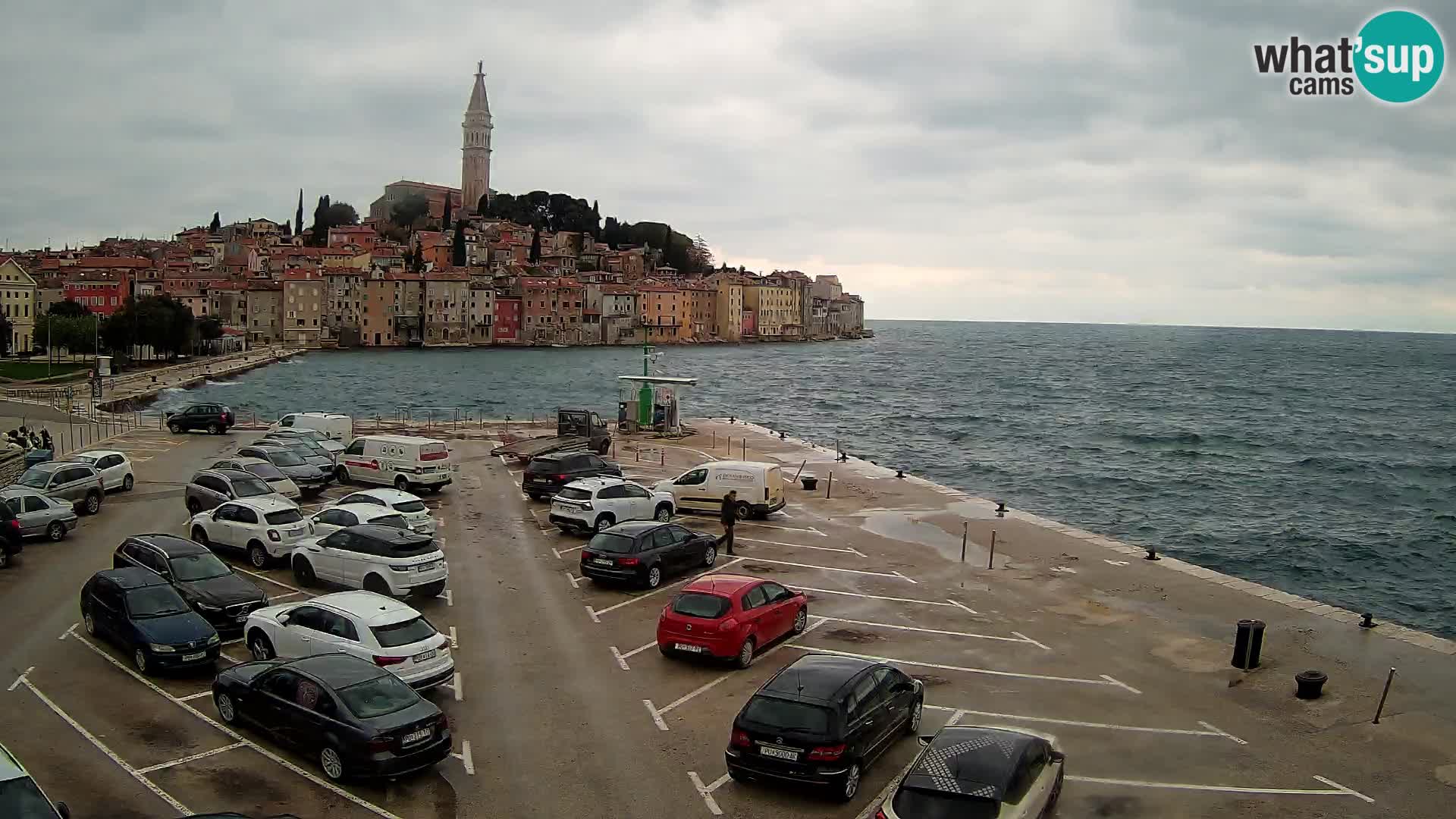 Webcam Rovinj panorama de la ciudad | Istria