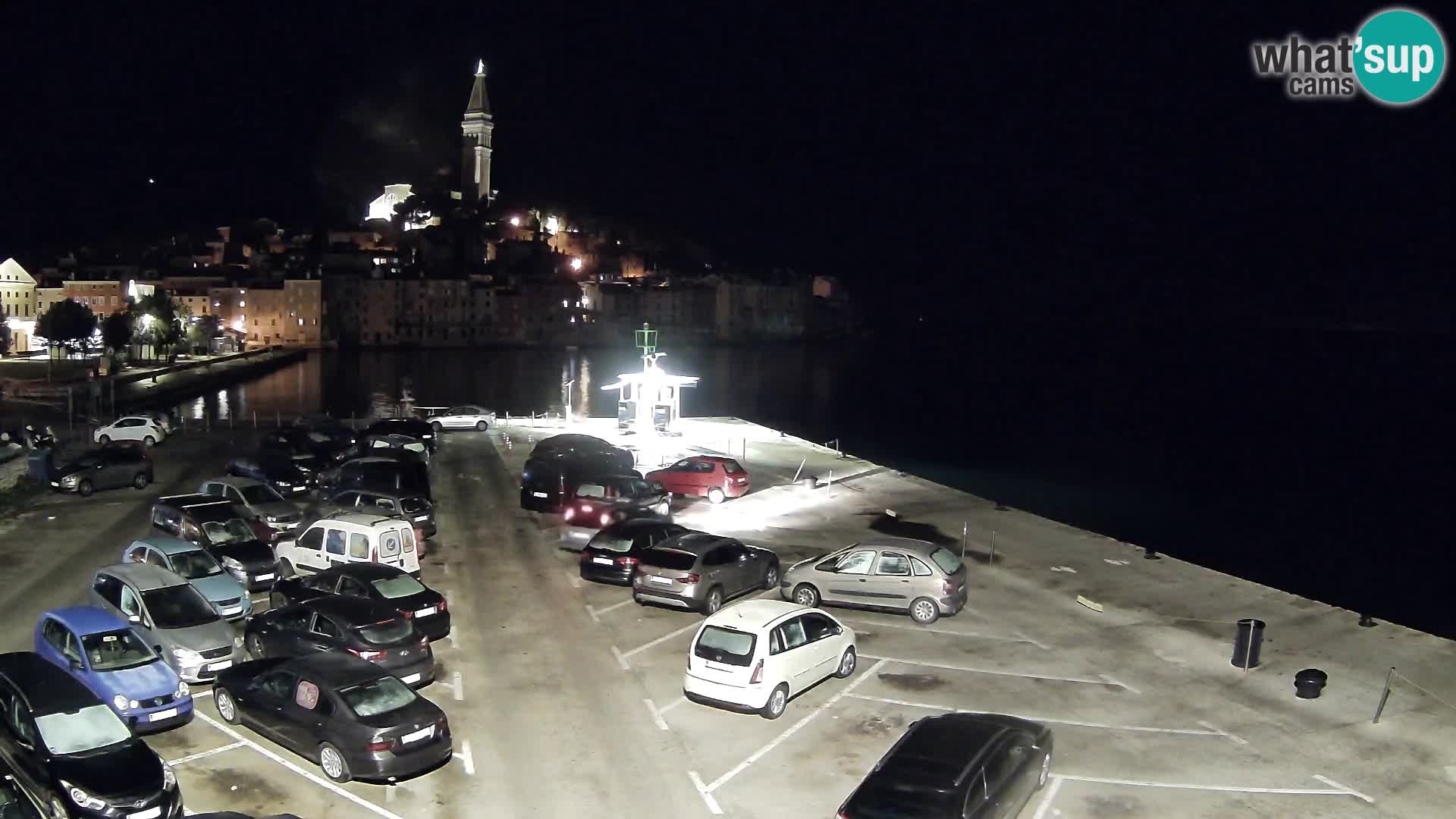 Webcam Rovinj panorama de la ciudad | Istria