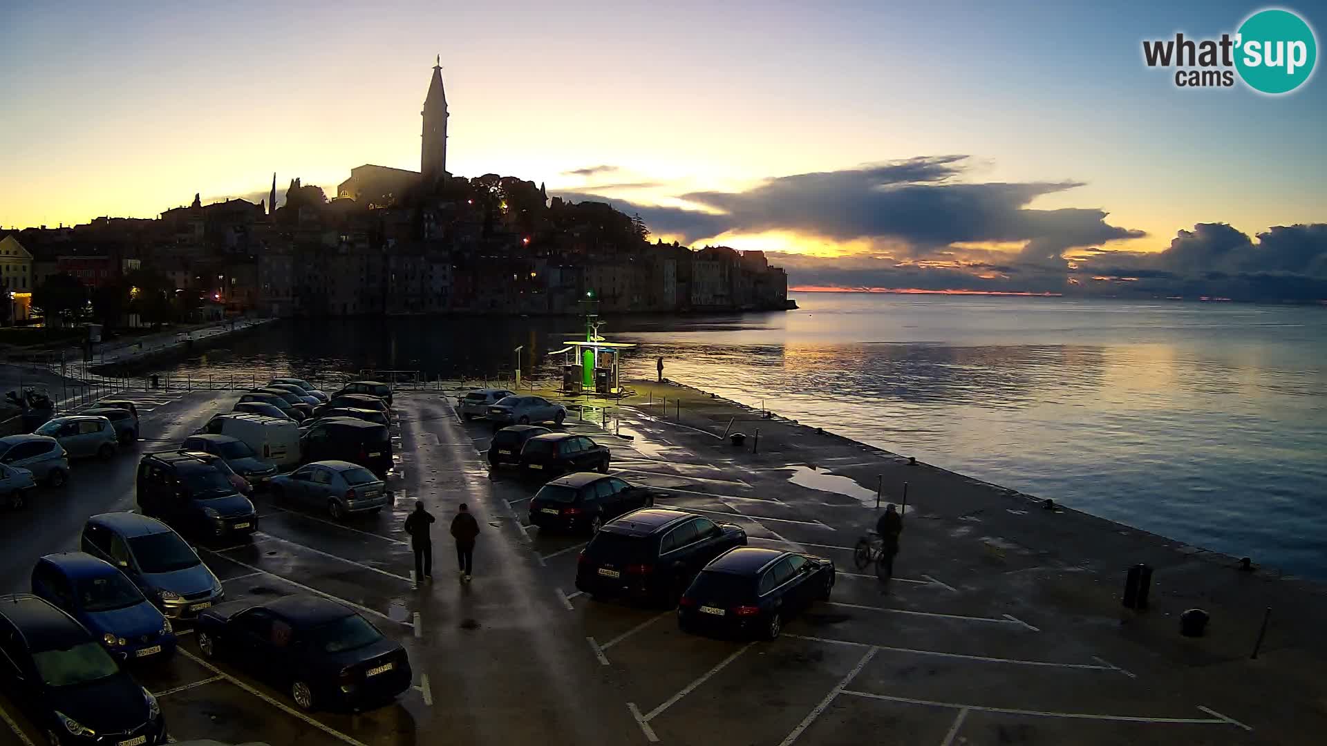 Webcam Rovinj panorama de la ciudad | Istria