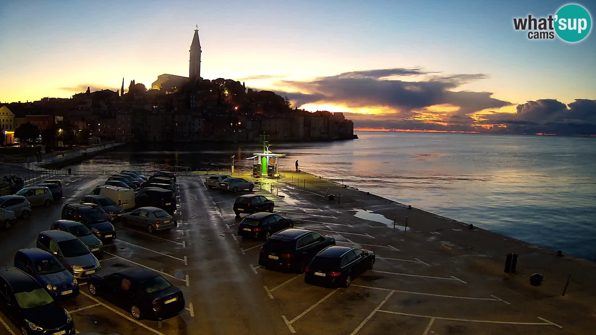 Webcam Rovinj panorama de la ciudad | Istria