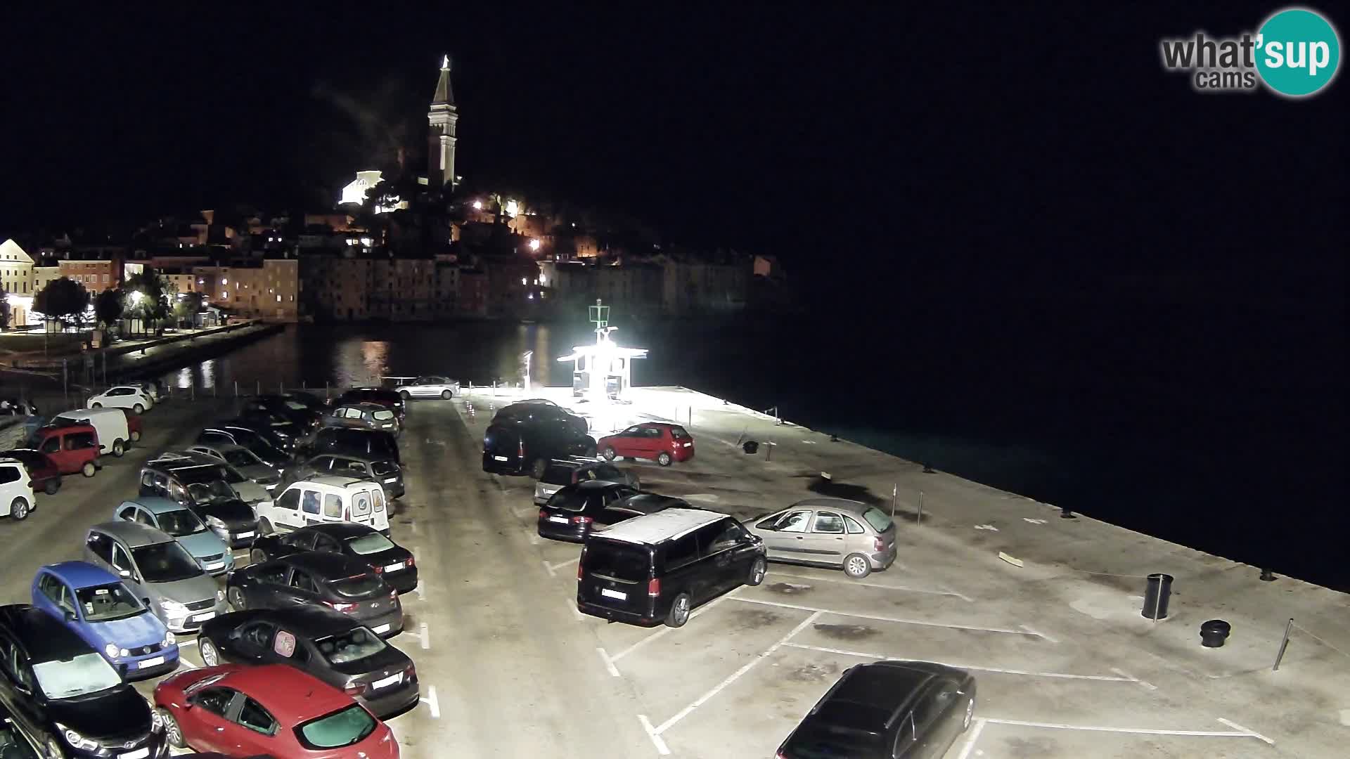 Webcam Rovinj panorama de la ciudad | Istria