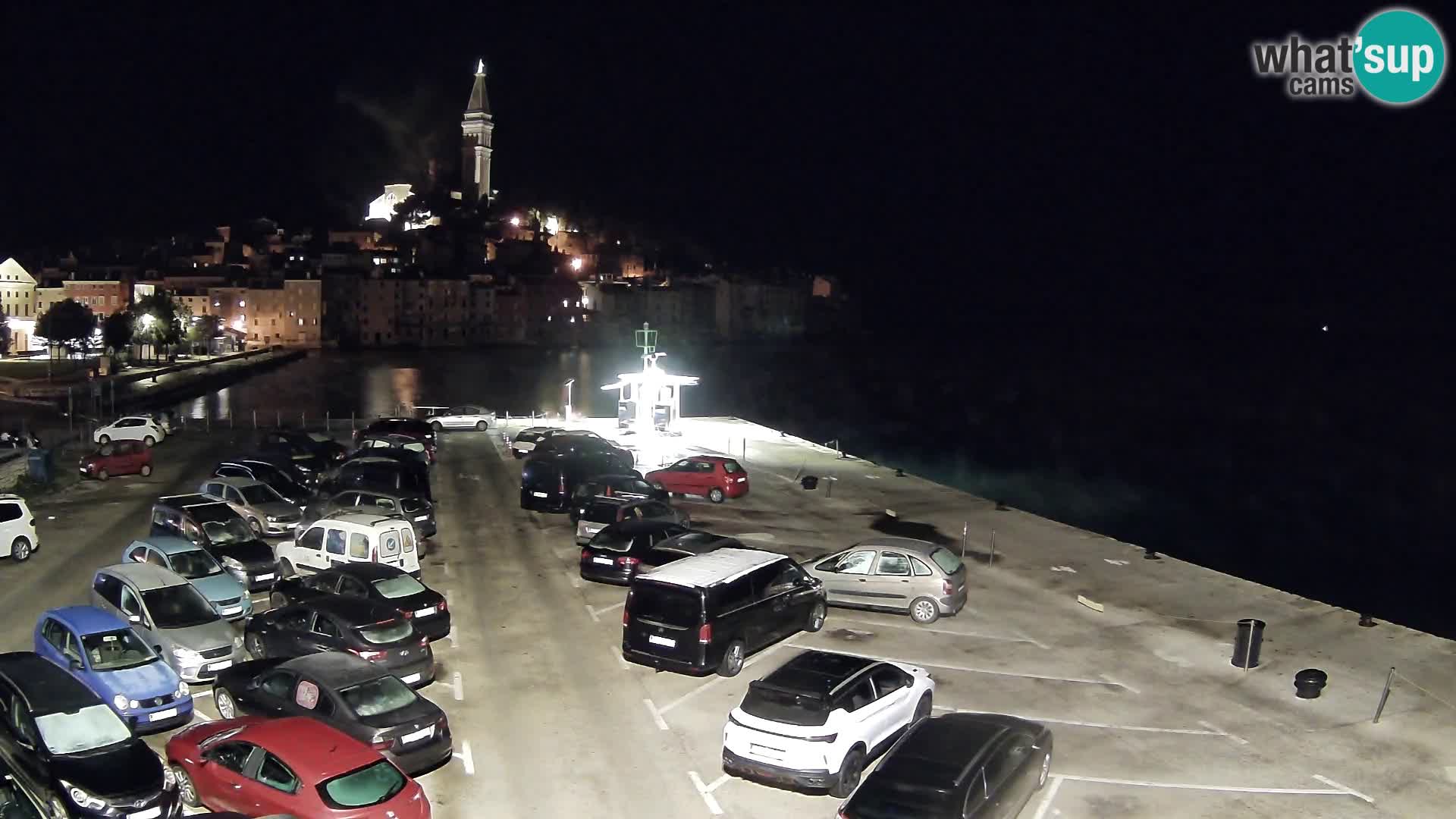 Webcam Rovinj panorama de la ciudad | Istria