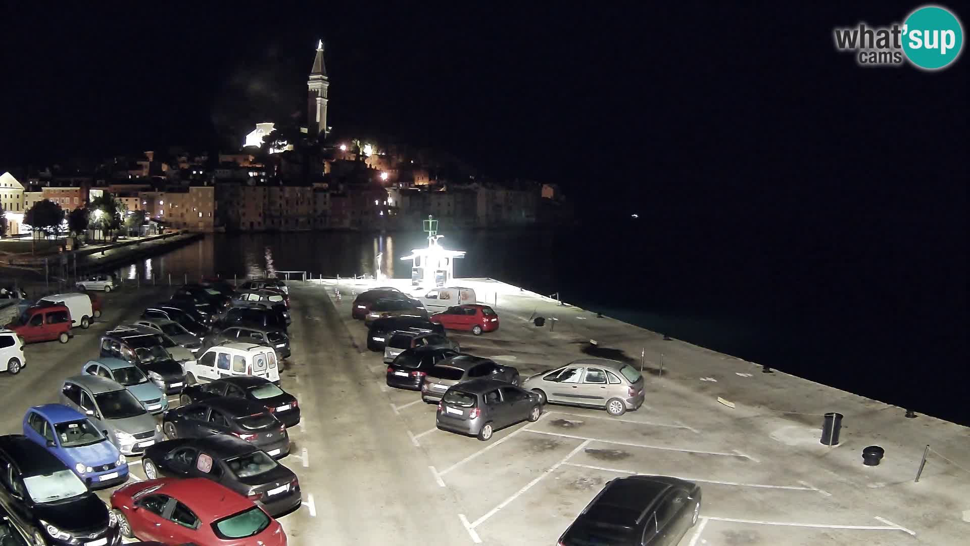 Webcam Rovinj panorama de la ciudad | Istria