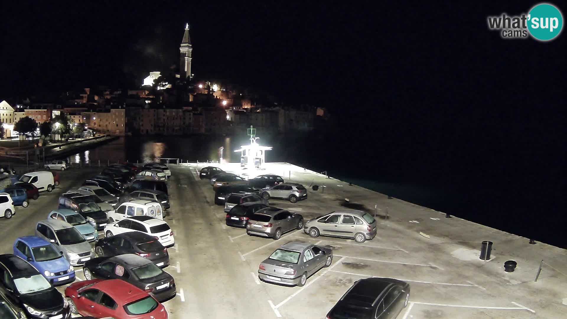 Webcam Rovinj panorama de la ciudad | Istria