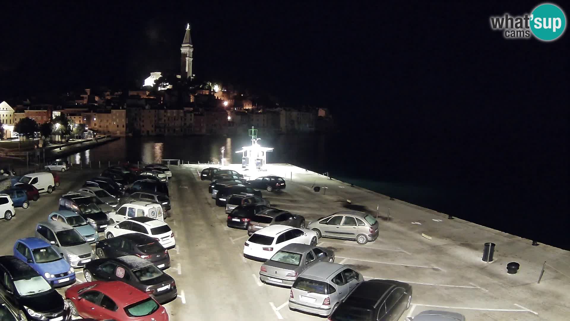 Webcam Rovinj panorama de la ciudad | Istria