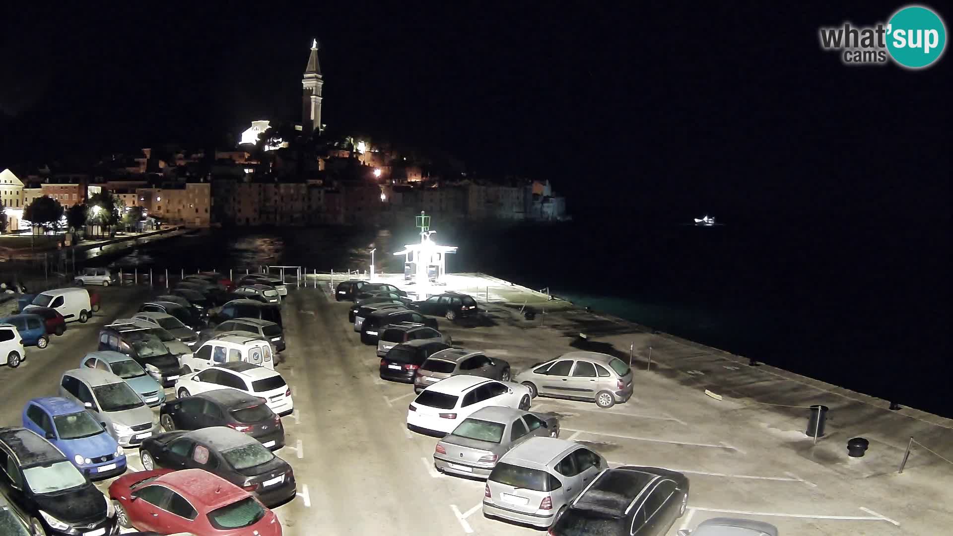 Webcam Rovinj panorama de la ciudad | Istria