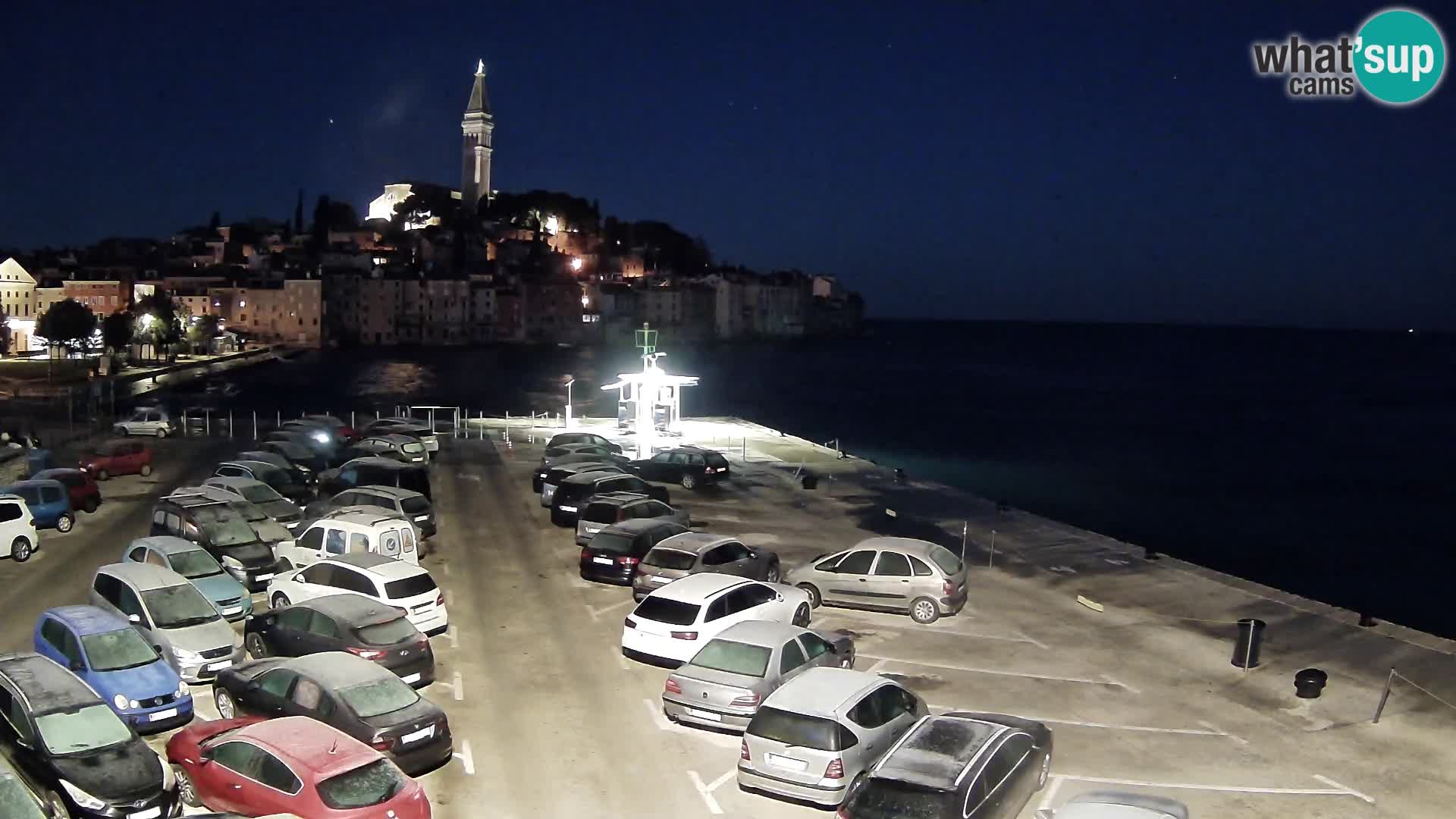 Webcam Rovinj panorama de la ciudad | Istria