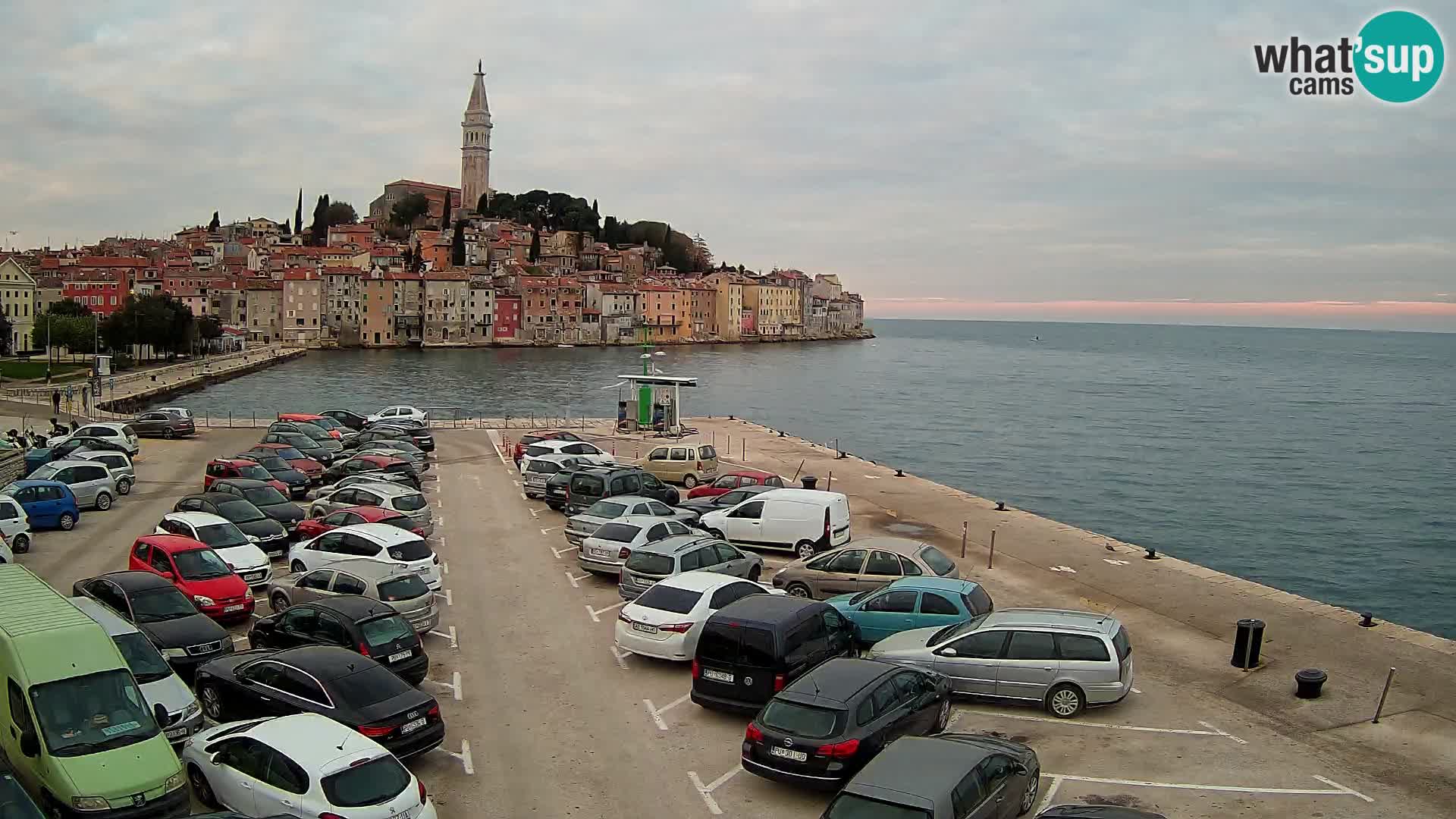 Webcam Rovinj panorama de la ciudad | Istria