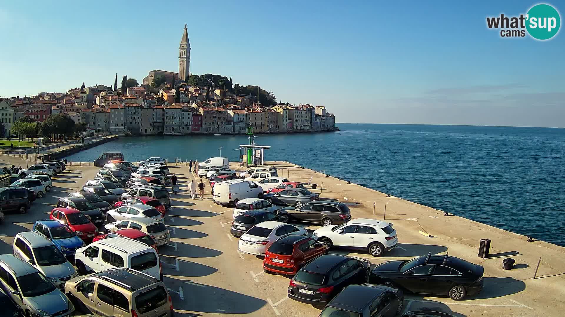 Webcam Rovinj panorama de la ciudad | Istria