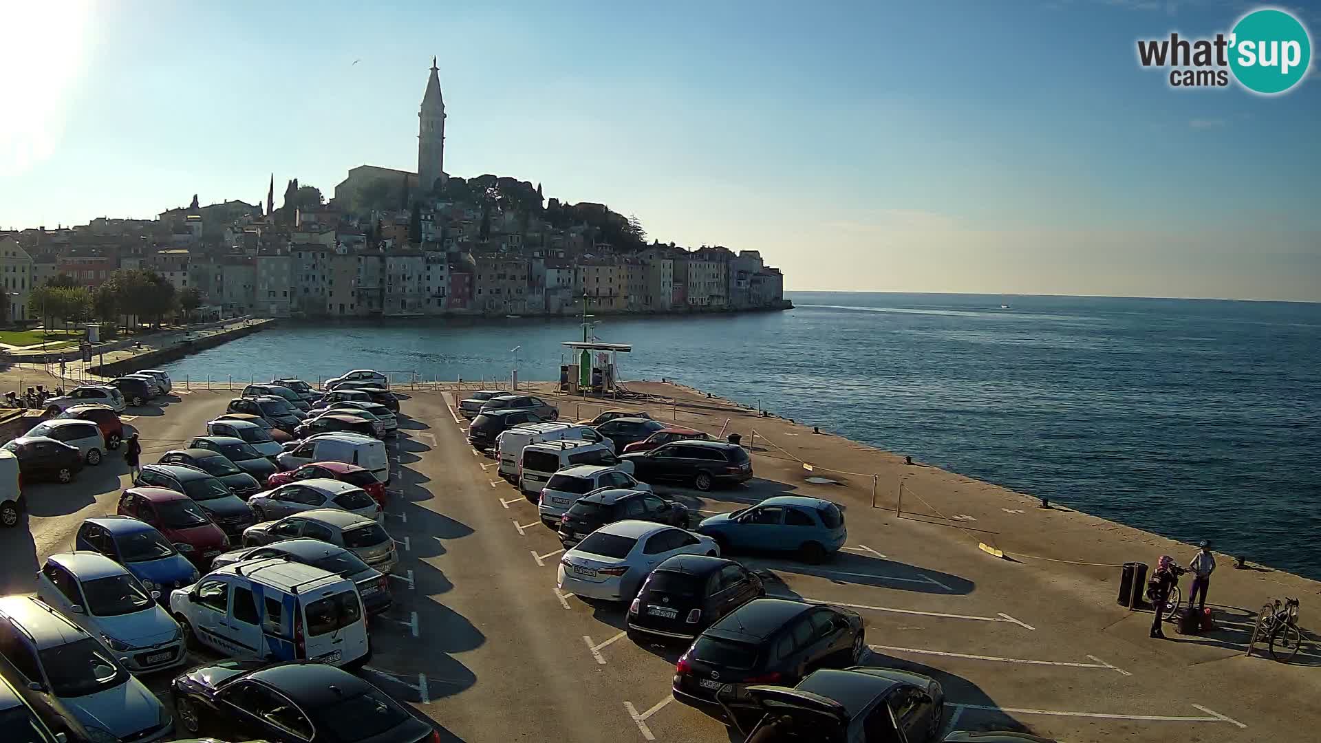 Webcam Rovinj panorama de la ciudad | Istria