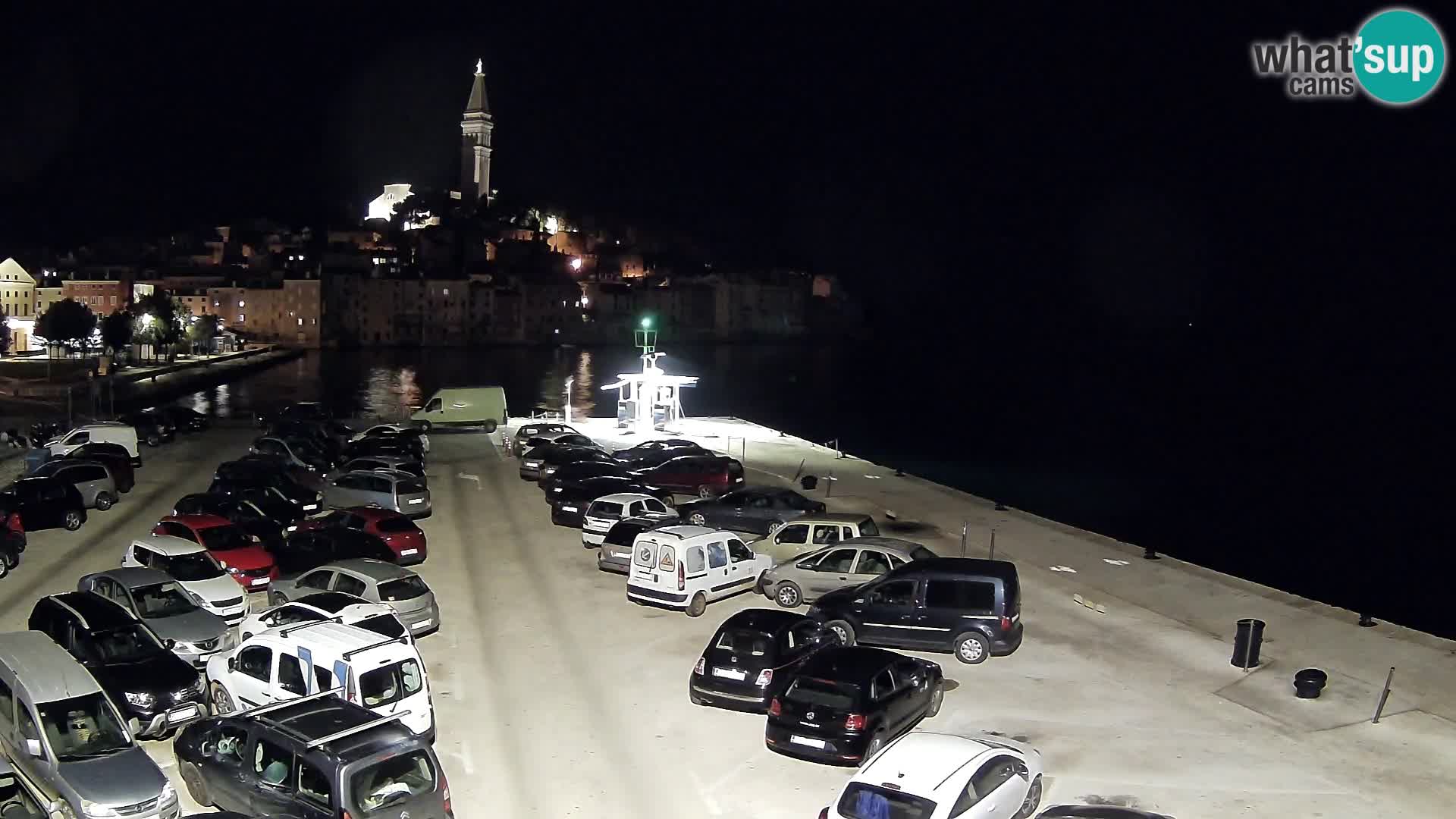 Webcam Rovinj panorama de la ciudad | Istria