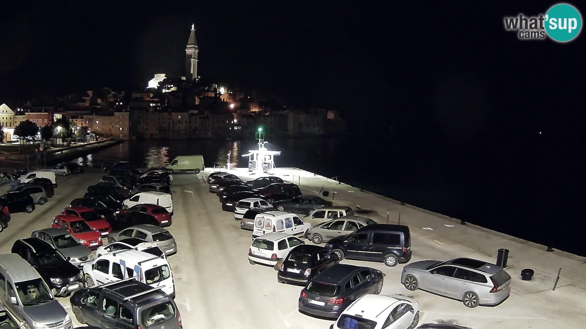 Webcam Rovinj panorama de la ciudad | Istria