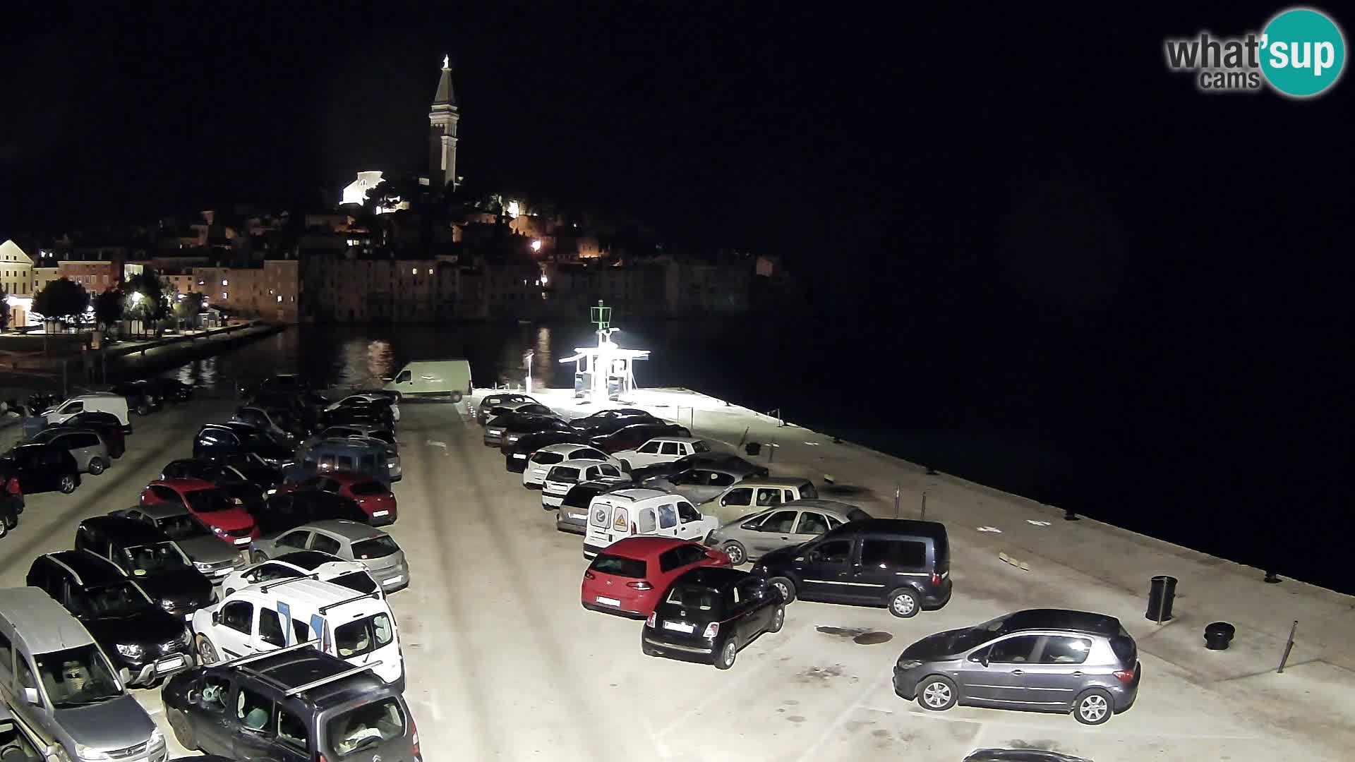 Webcam Rovinj panorama de la ciudad | Istria