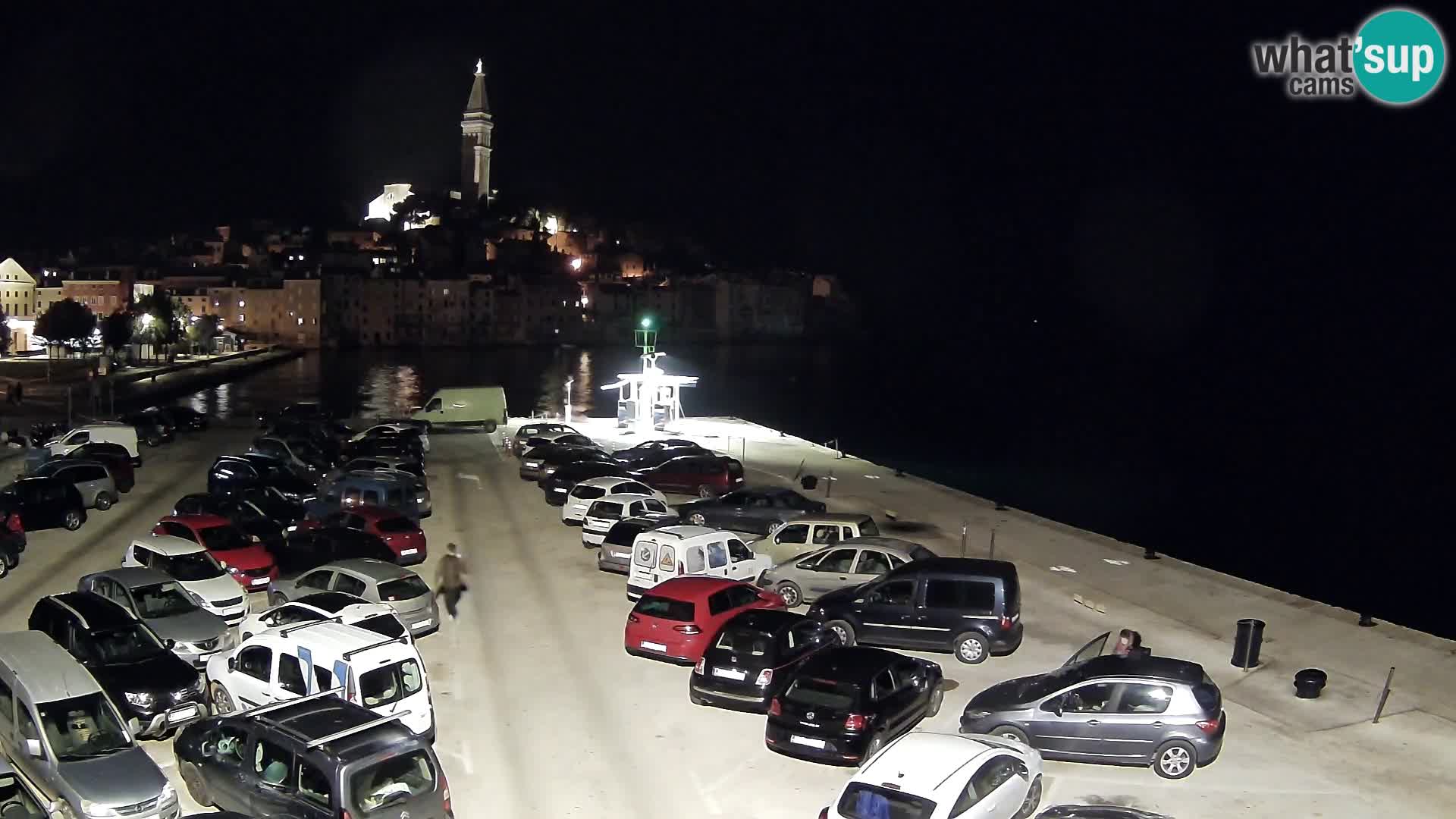 Webcam Rovinj panorama de la ciudad | Istria