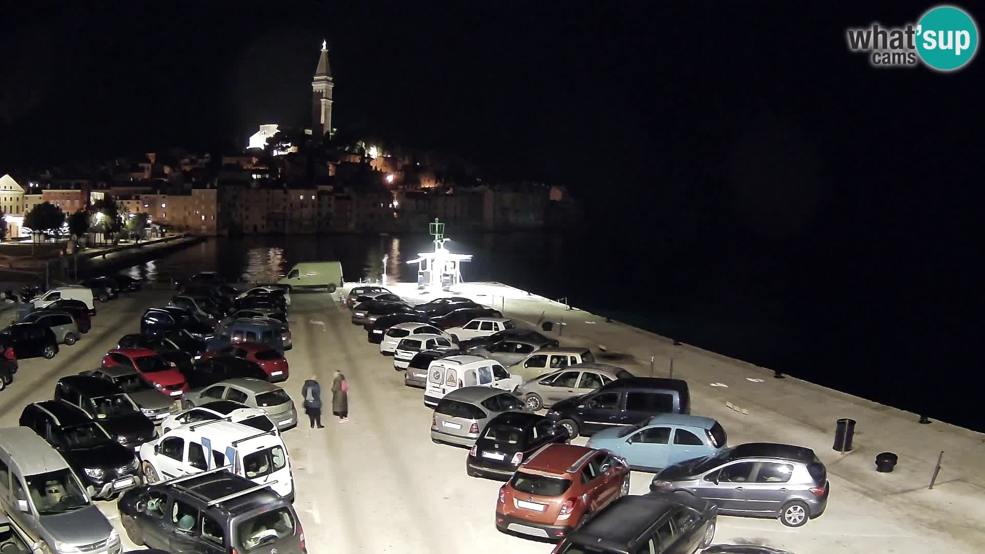 Webcam Rovinj panorama de la ciudad | Istria