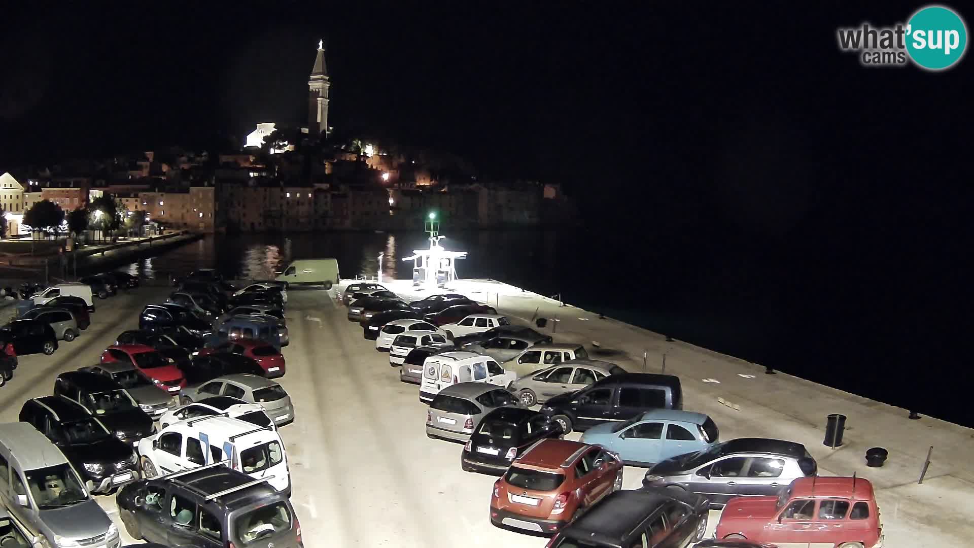 Webcam Rovinj panorama de la ciudad | Istria