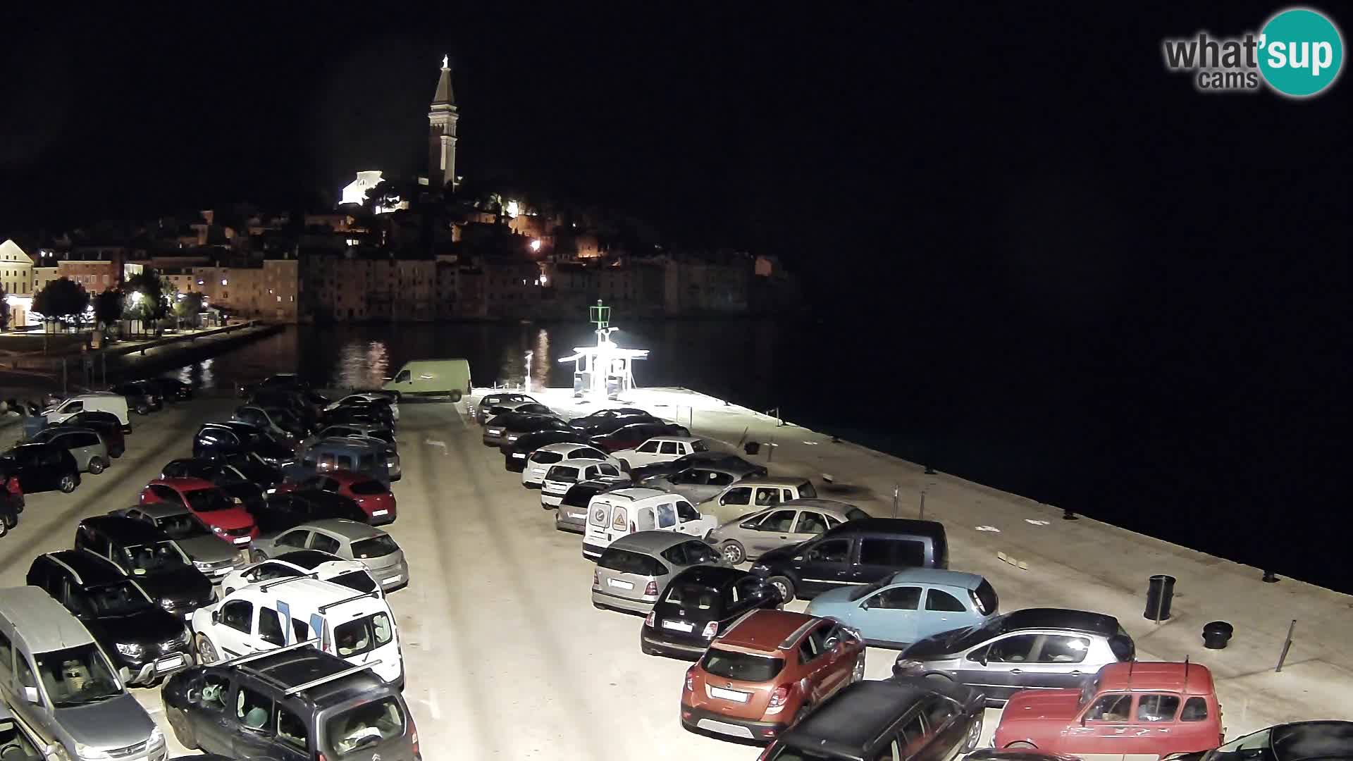 Webcam Rovinj panorama de la ciudad | Istria