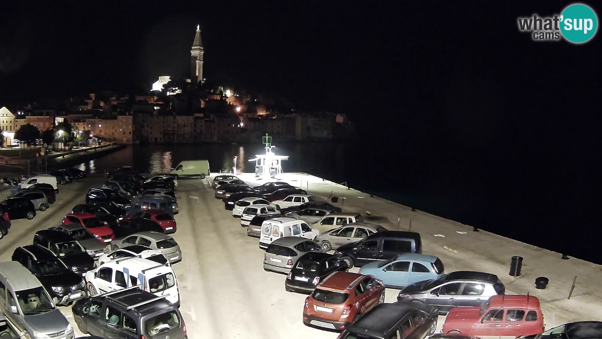 Webcam Rovinj panorama de la ciudad | Istria