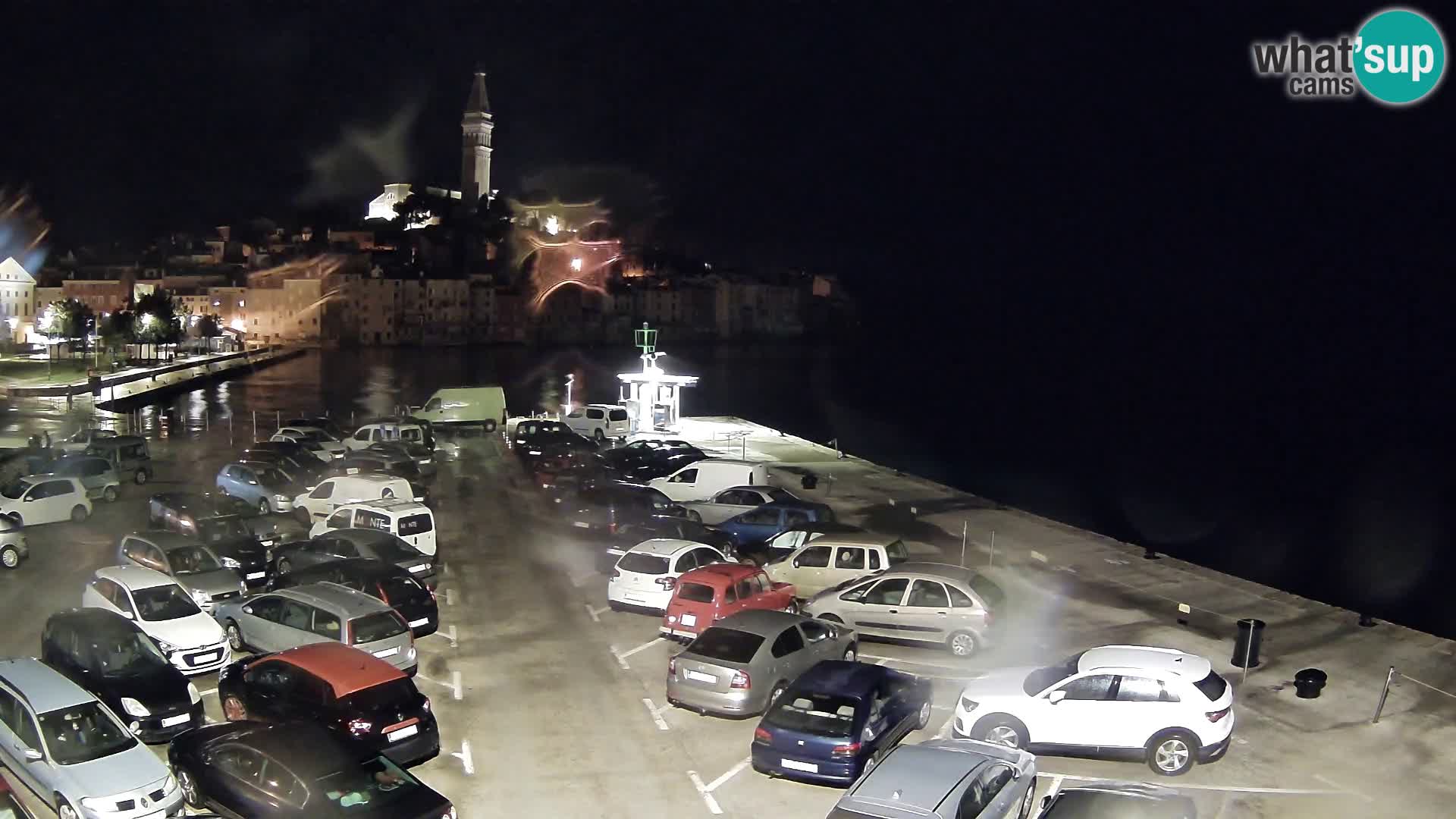 Webcam Rovinj panorama de la ciudad | Istria