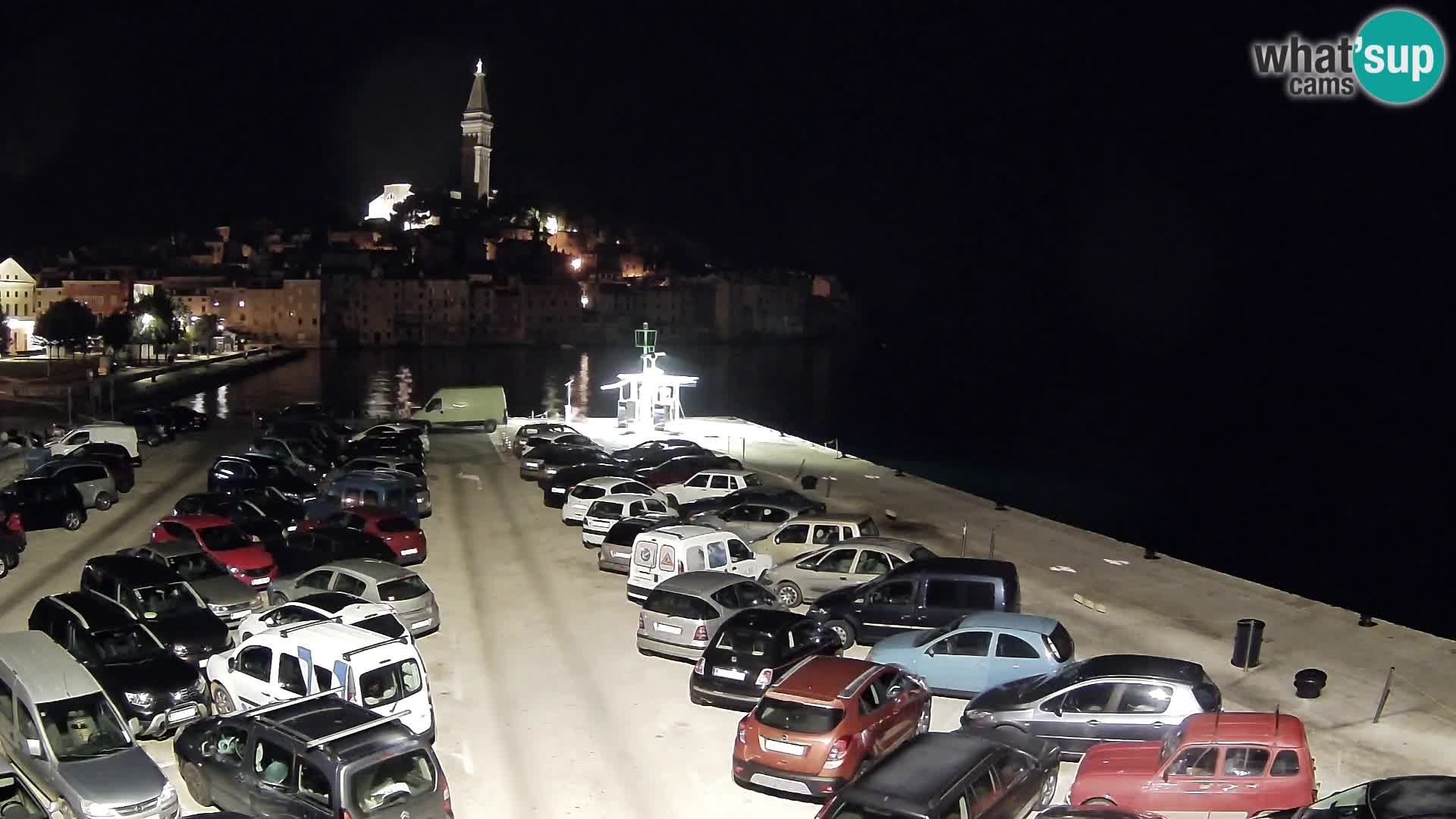 Webcam Rovinj panorama de la ciudad | Istria