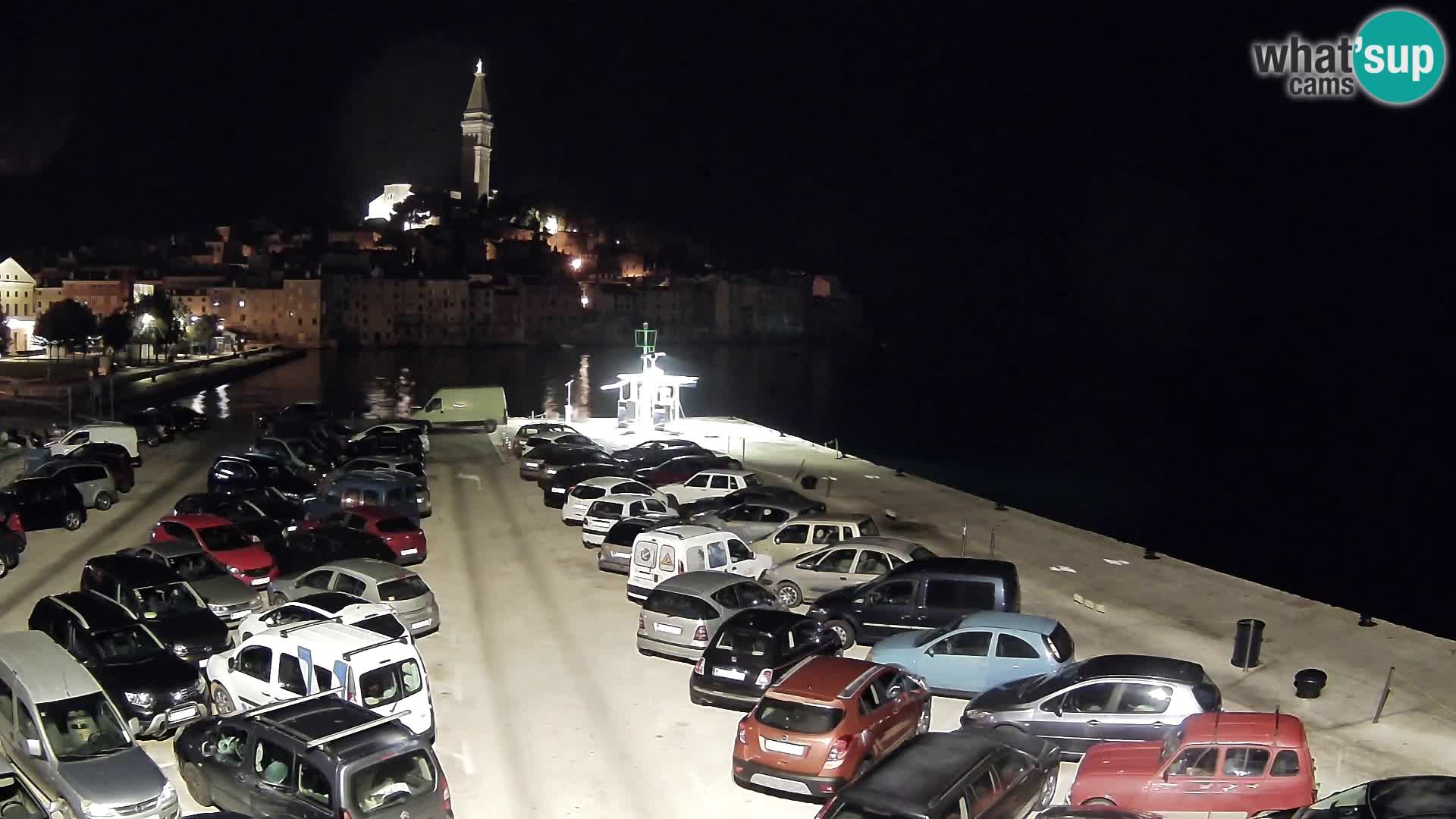 Webcam Rovinj panorama de la ciudad | Istria