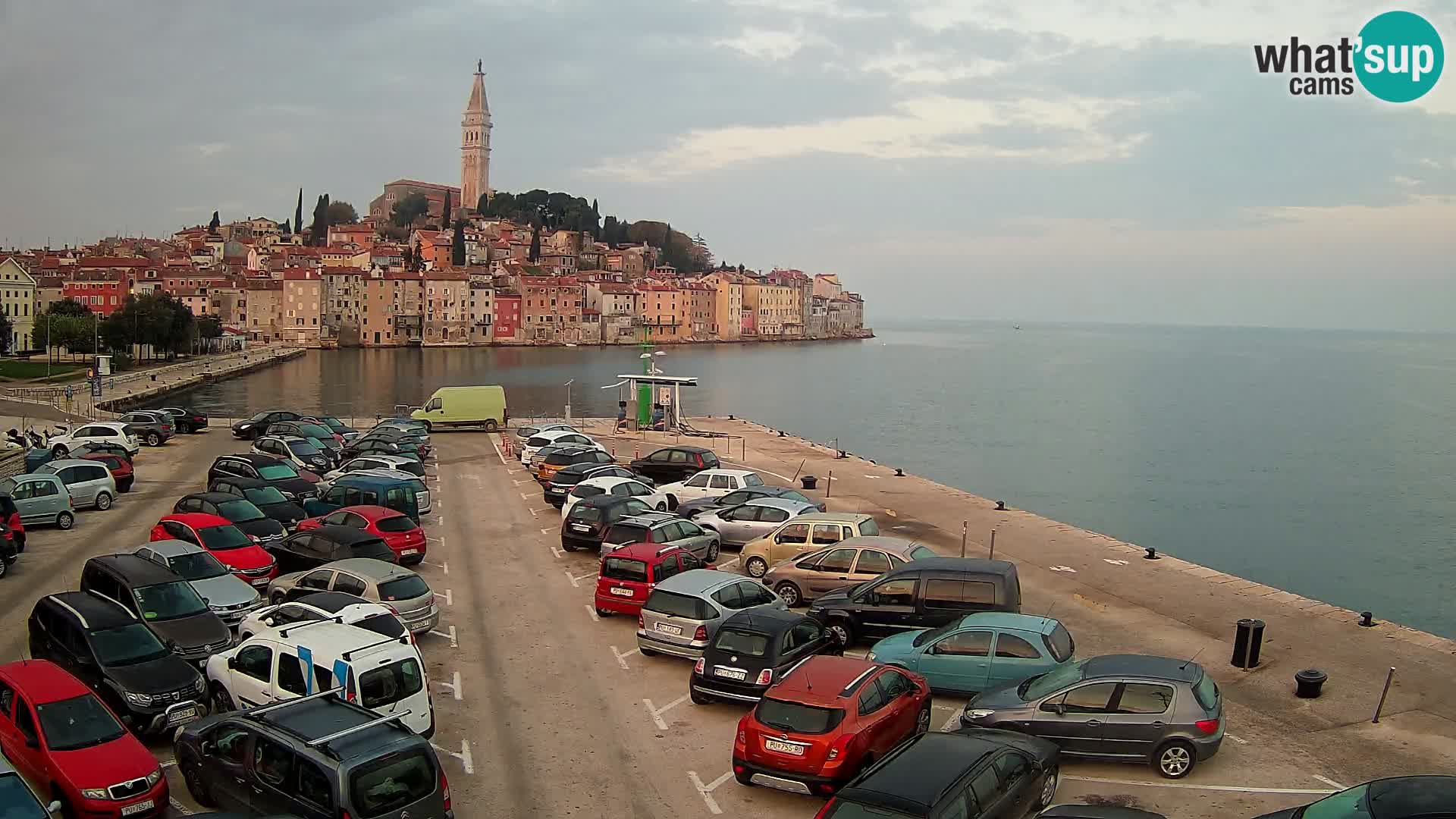 Webcam Rovinj panorama de la ciudad | Istria