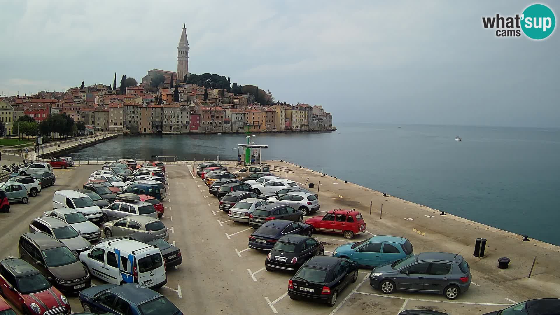 Web kamera Rovinj panorama grada