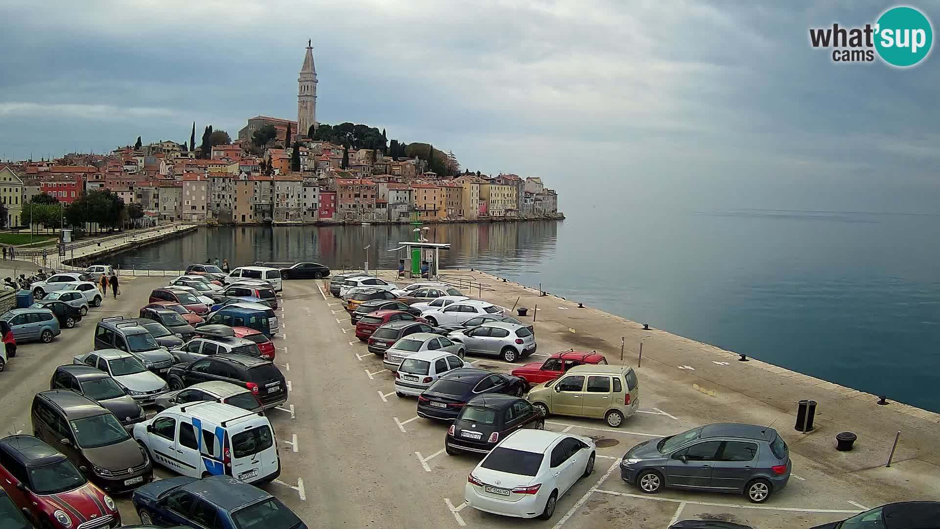 Webcam Rovinj panorama de la ciudad | Istria