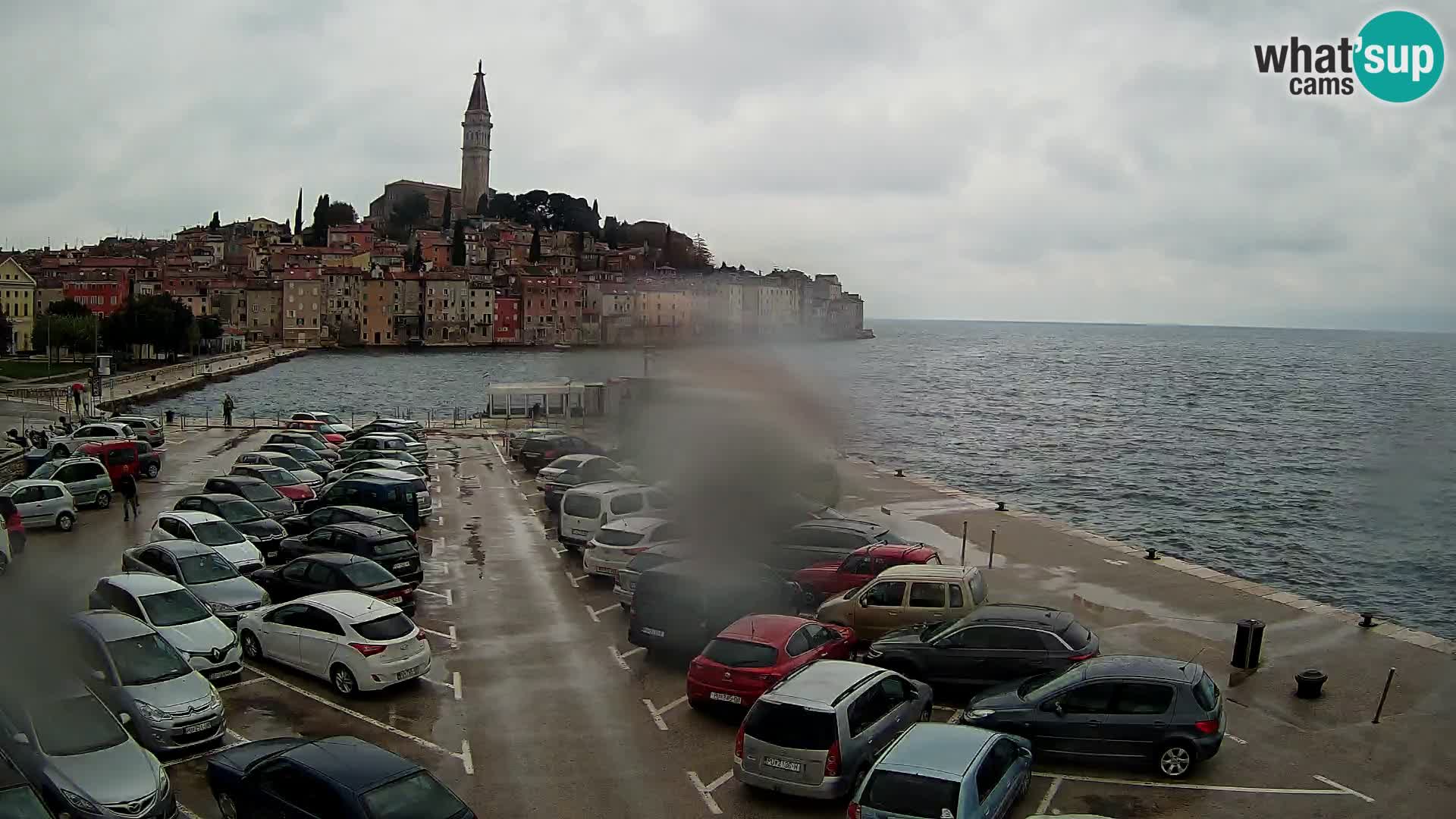 Web kamera Rovinj panorama grada