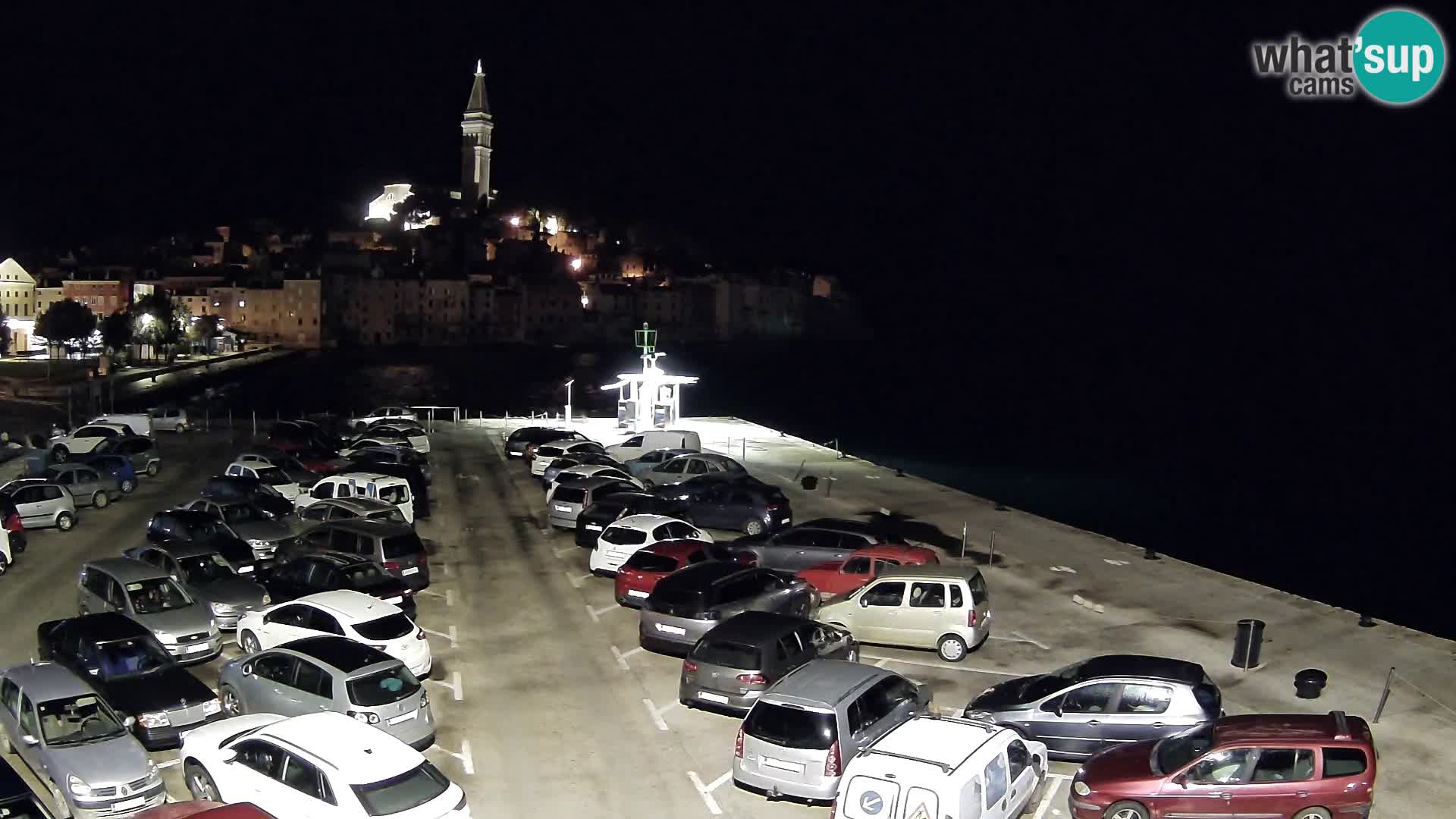 Webcam Rovinj panorama de la ciudad | Istria