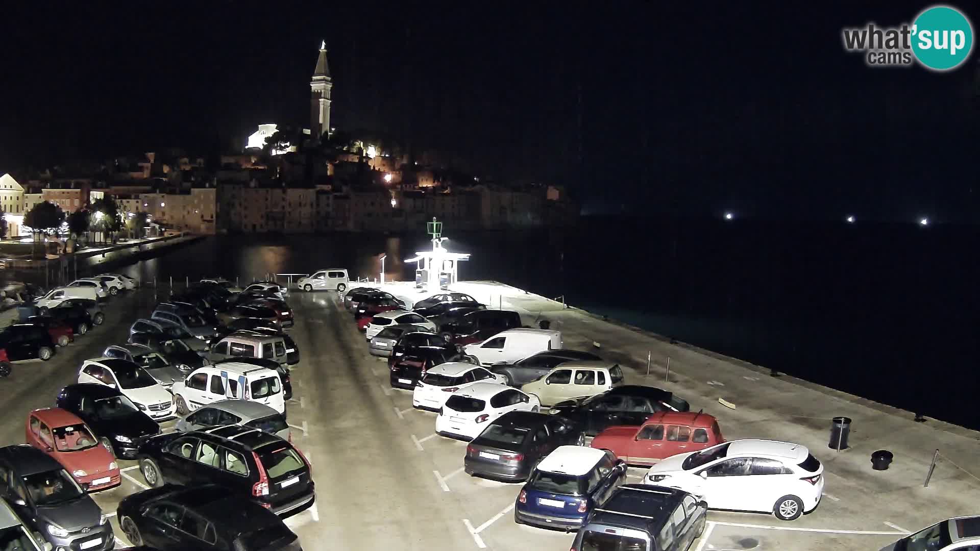 Webcam Rovinj panorama de la ciudad | Istria