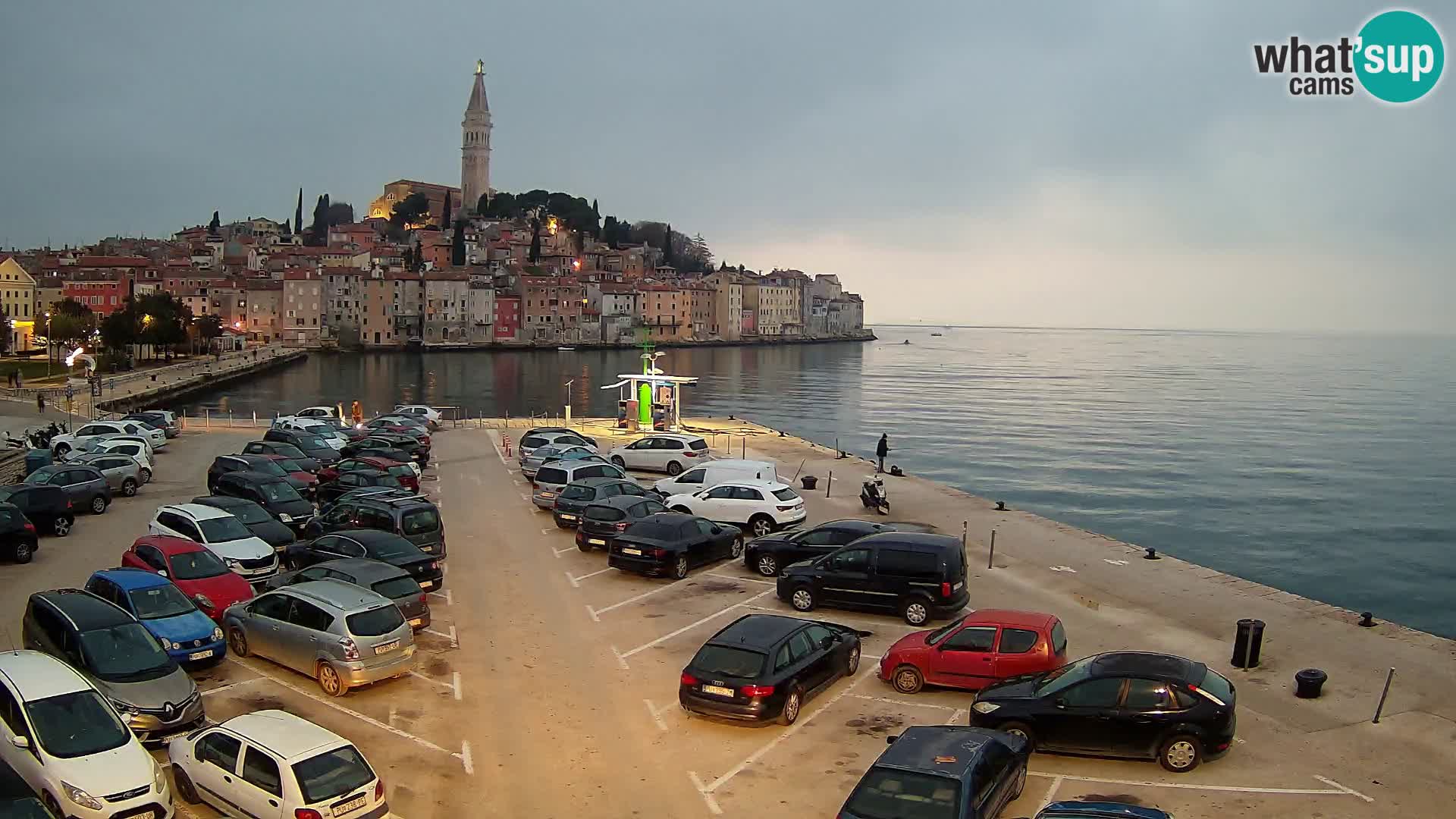 Web kamera Rovinj panorama grada