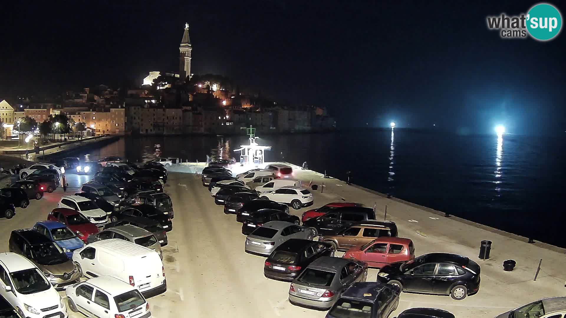 Webcam Rovinj panorama de la ciudad | Istria