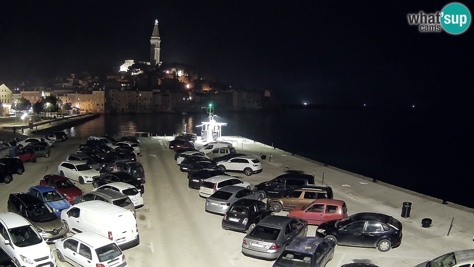 Webcam Rovinj panorama de la ciudad | Istria