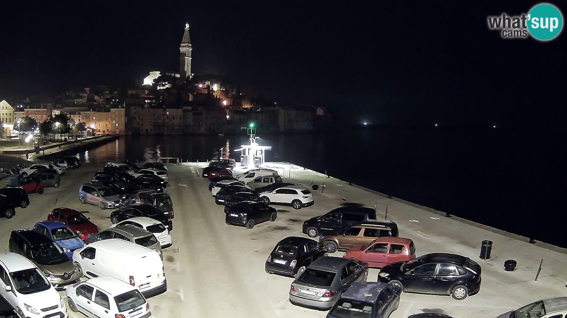 Webcam Rovinj panorama de la ciudad | Istria