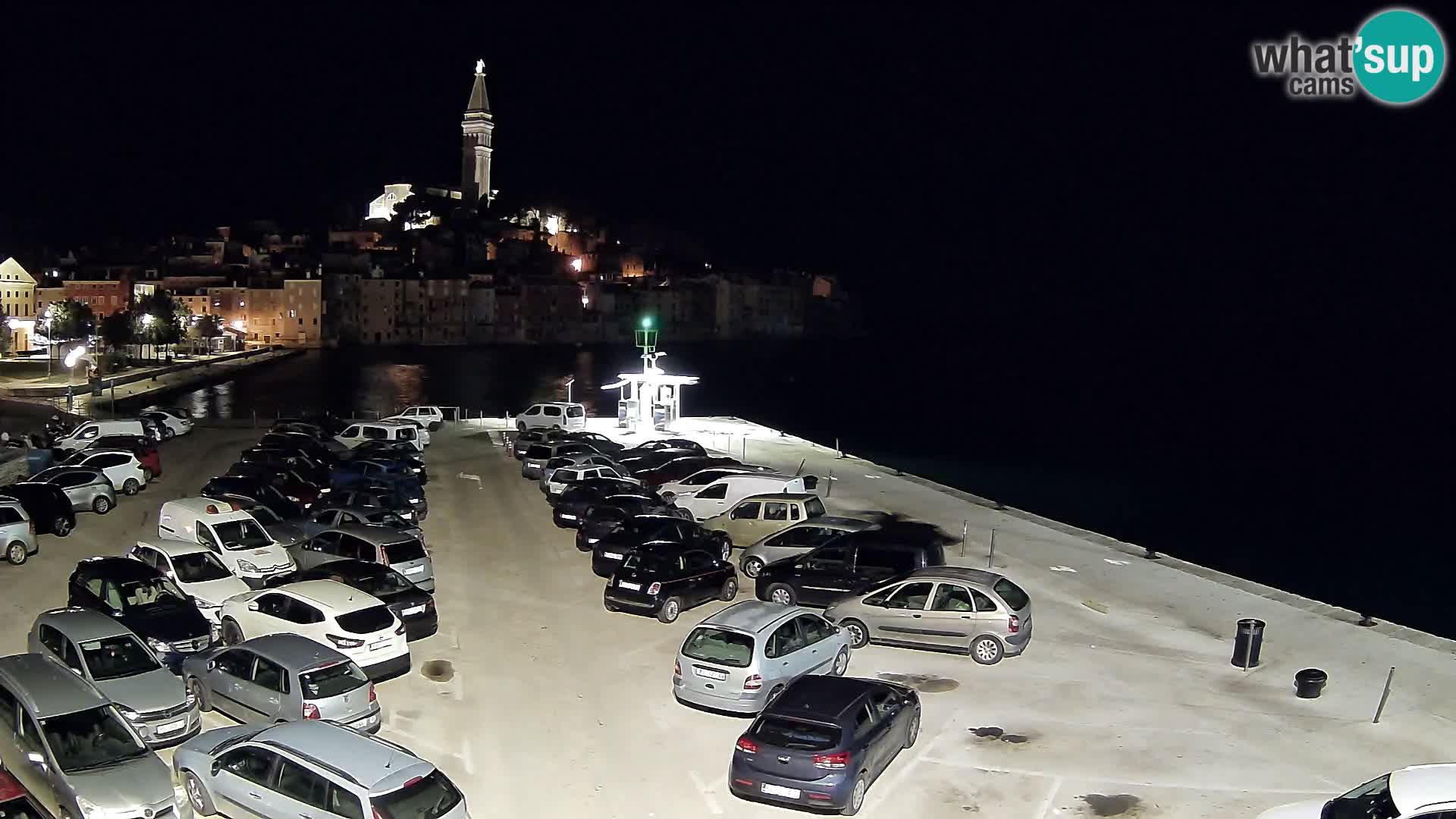 Webcam live Rovinj – panorama de la ville