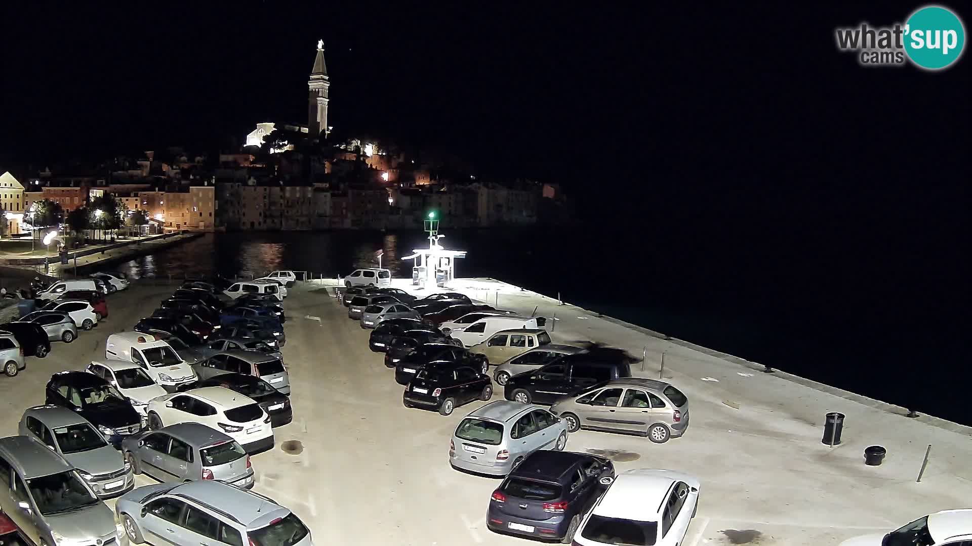 Webcam live Rovinj – panorama de la ville