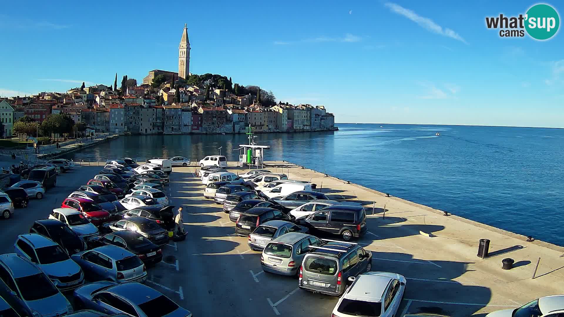 Webcam Rovinj – panorama of city – Istria – Croatia